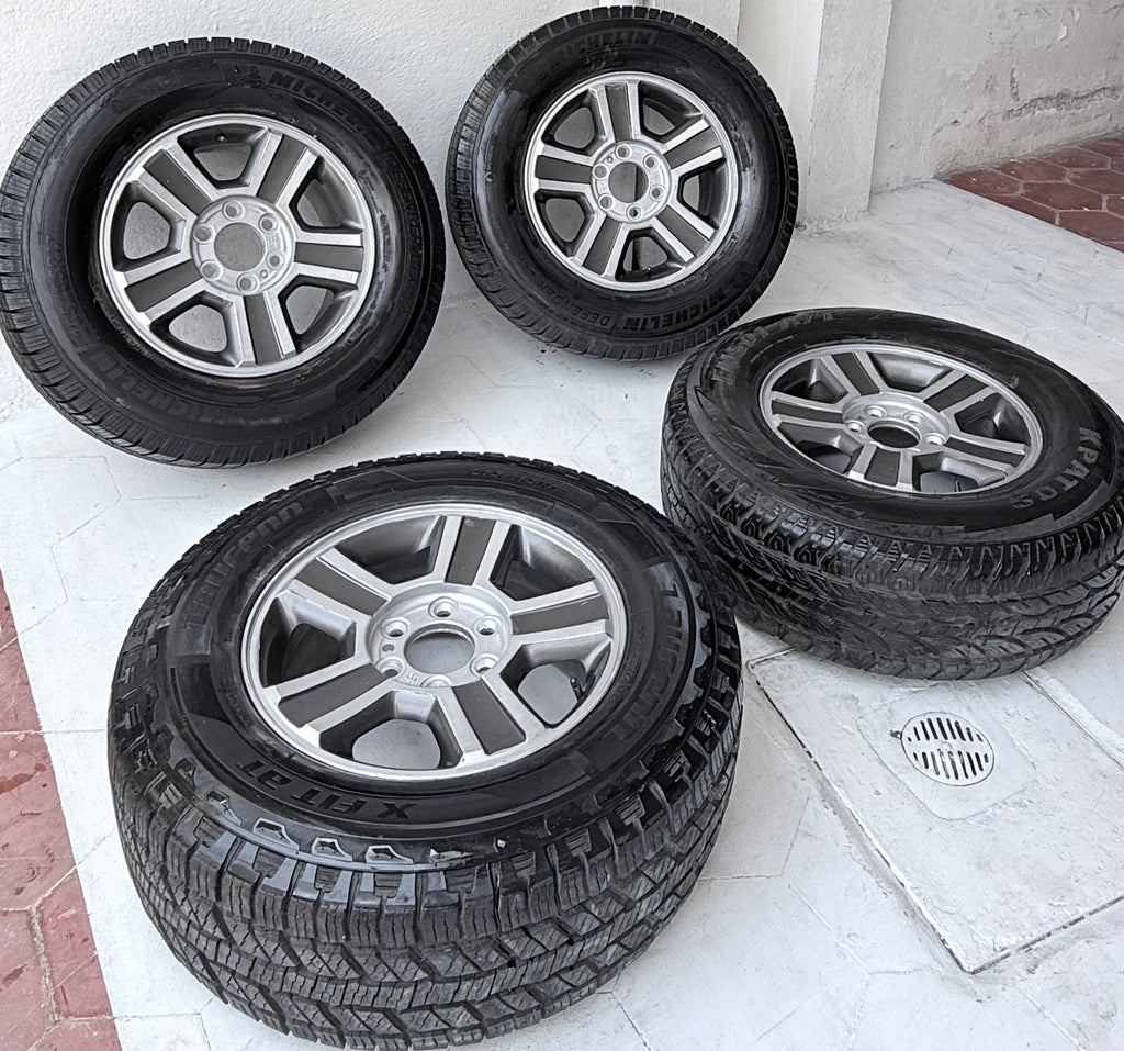 4 Rines con llantas 17” Ford F-150 – 6×135
