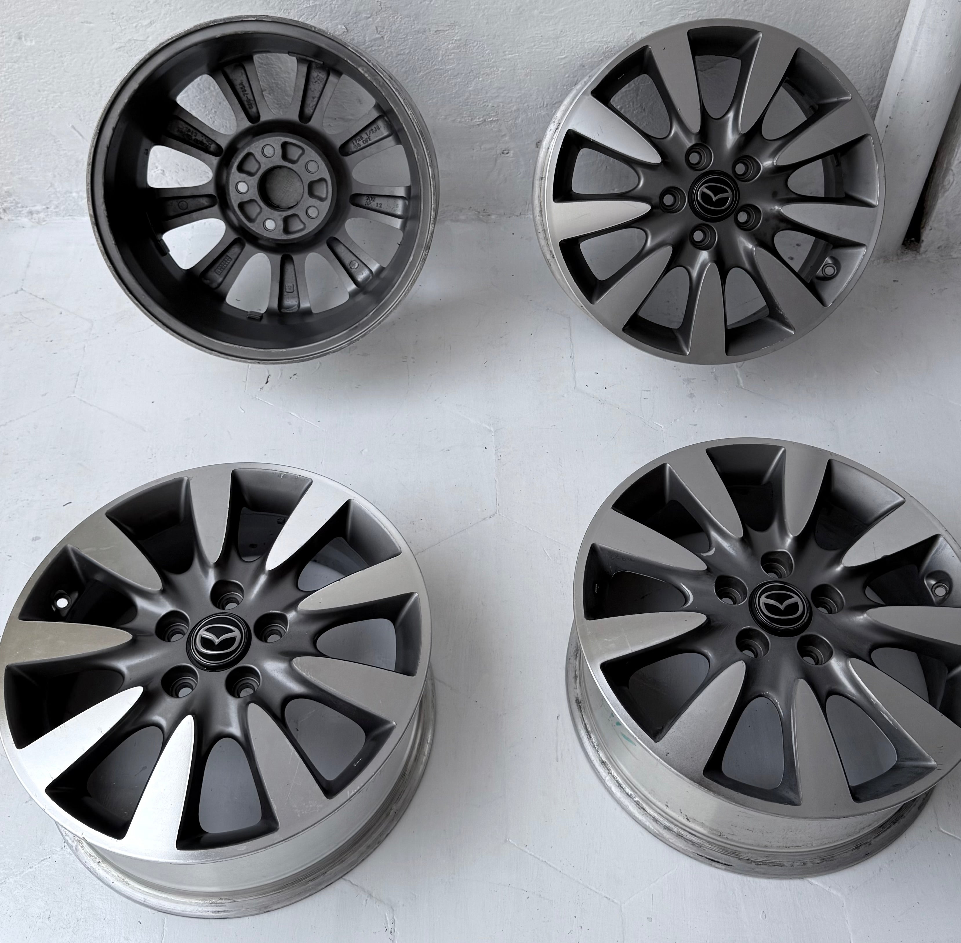 4 Rines 17” Mazda 3, Mazda 6, CX-3, CX-5 y CX-7 – 5×114