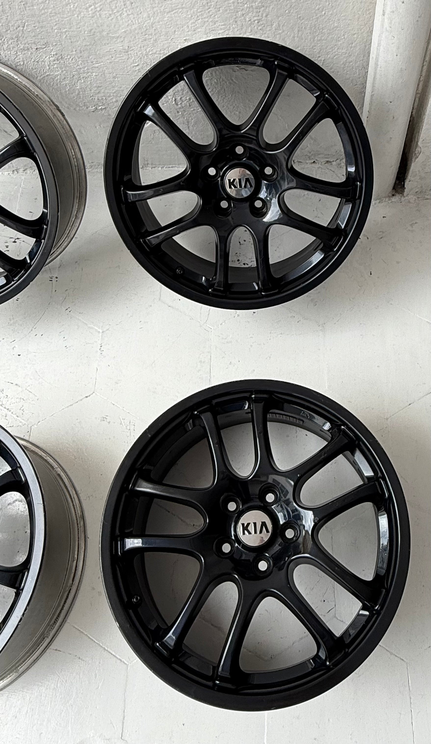 4 Rines 18” Kia Forte, Optima, K5, Sportage y Sorento – 5×114