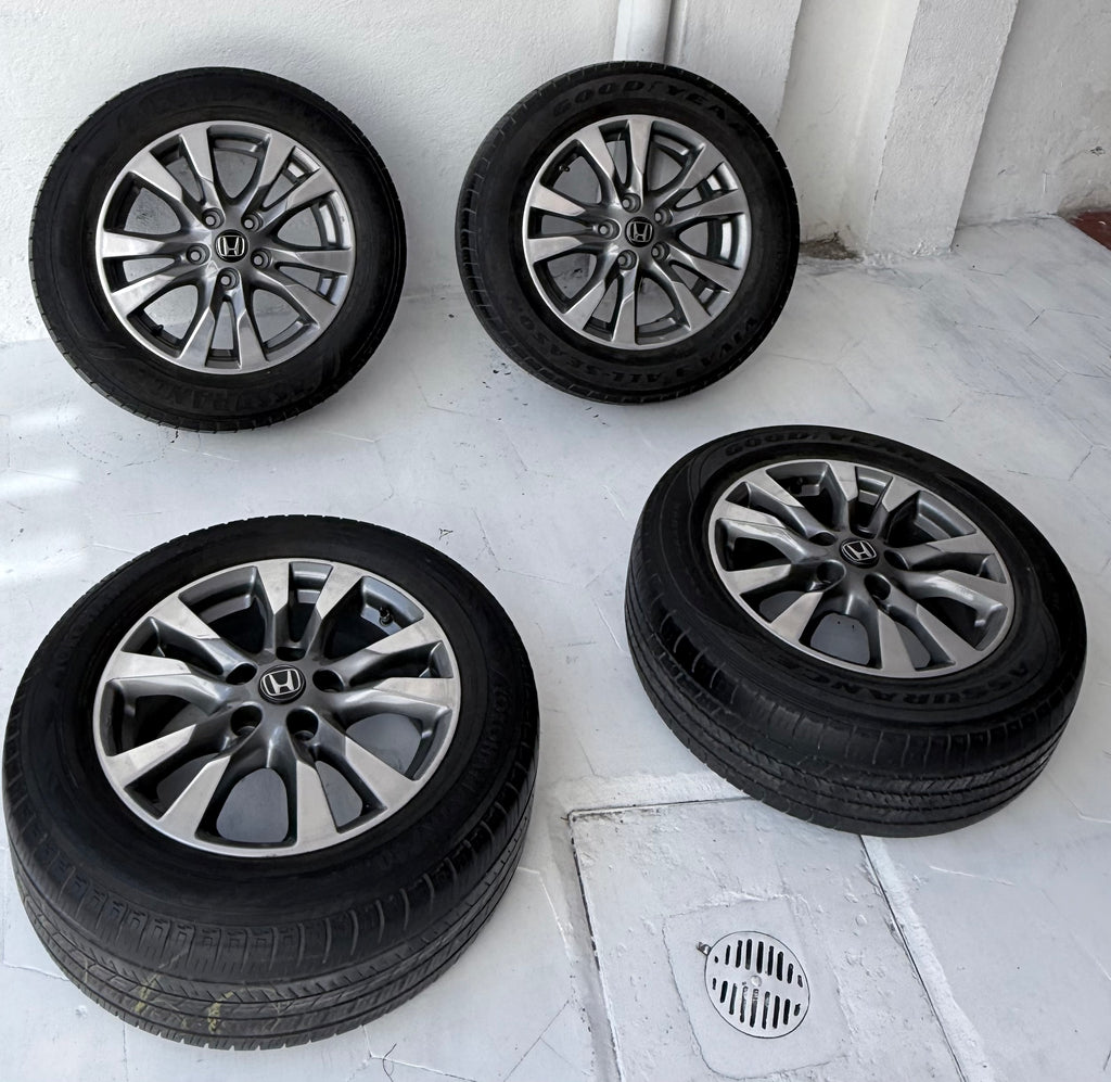 4 Rines con llantas 16” Honda HR-V, CR-V, Civic y Accord – 5×114