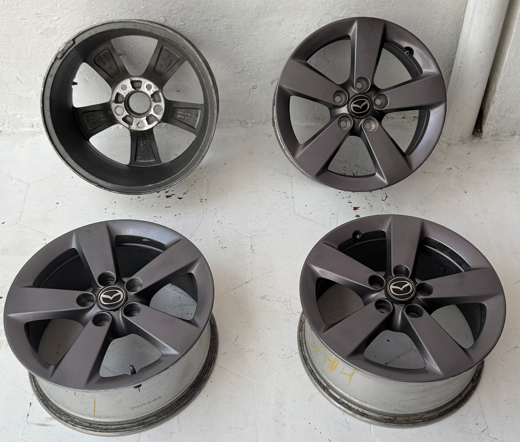 4 Rines 16” Mazda 3, Mazda 6, CX-3 y CX-5 – 5×114.3