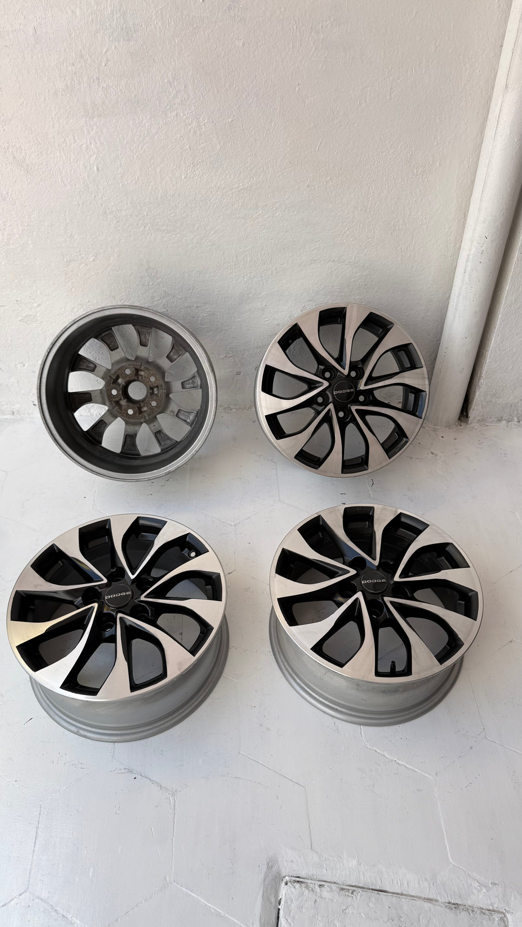 4 rines 16 dodge jeep compás liberty patriot nitro
Voyaguer caravan avenger 
$7990 5-114 seminuevos