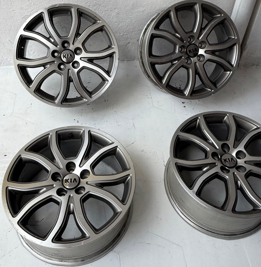 4 Rines 18” Kia Forte, Optima y Sportage – 5×114