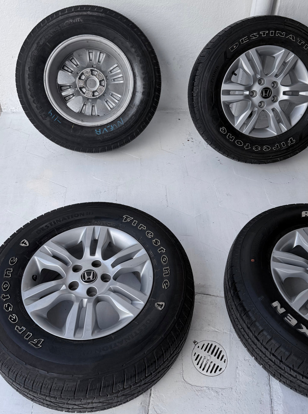 4 Rines con llantas 16” Honda HR-V, CR-V, Civic y Accord – 5×114