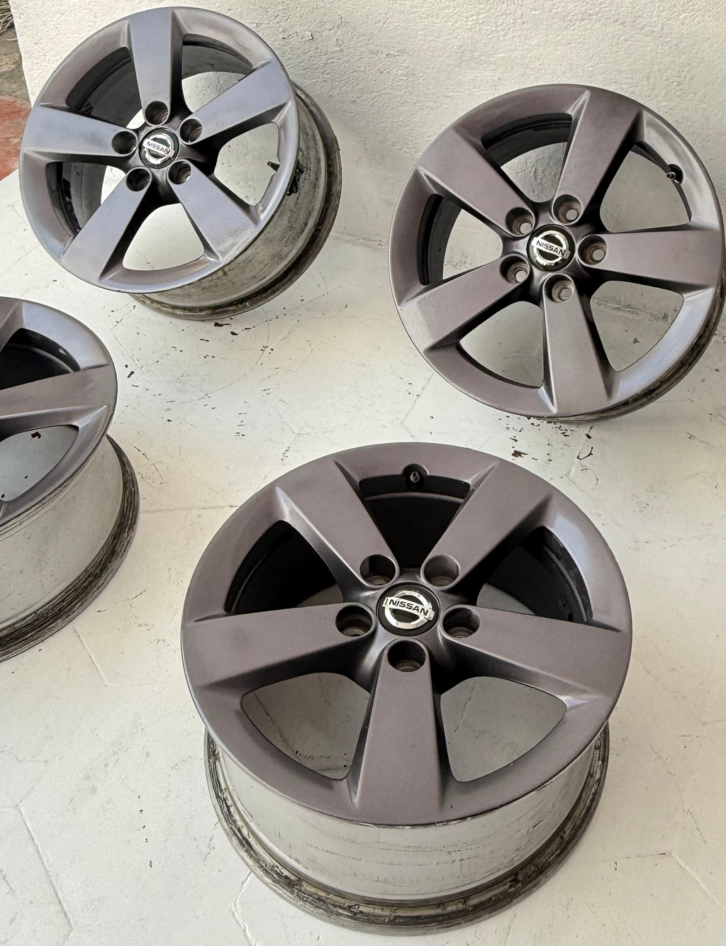 4 Rines 16” Nissan Sentra, Altima y X-Trail – 5×114