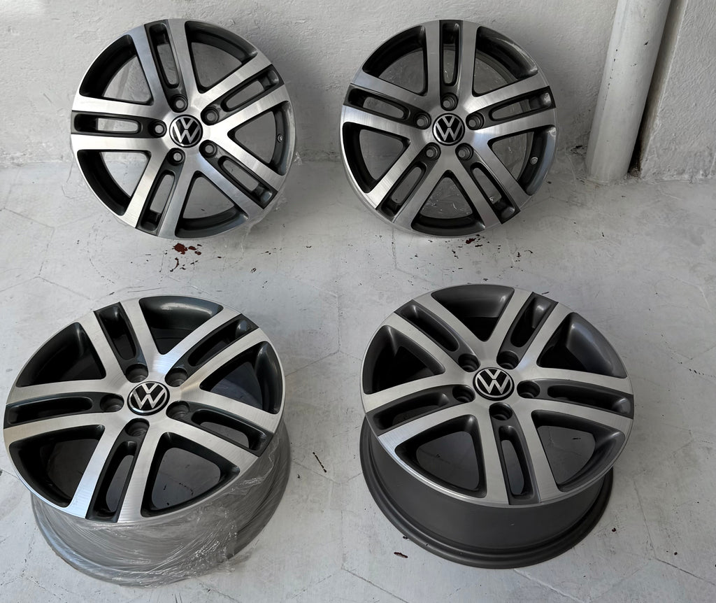 4 Rines 16” Volkswagen Golf y Jetta MK6, MK7 – 5×112