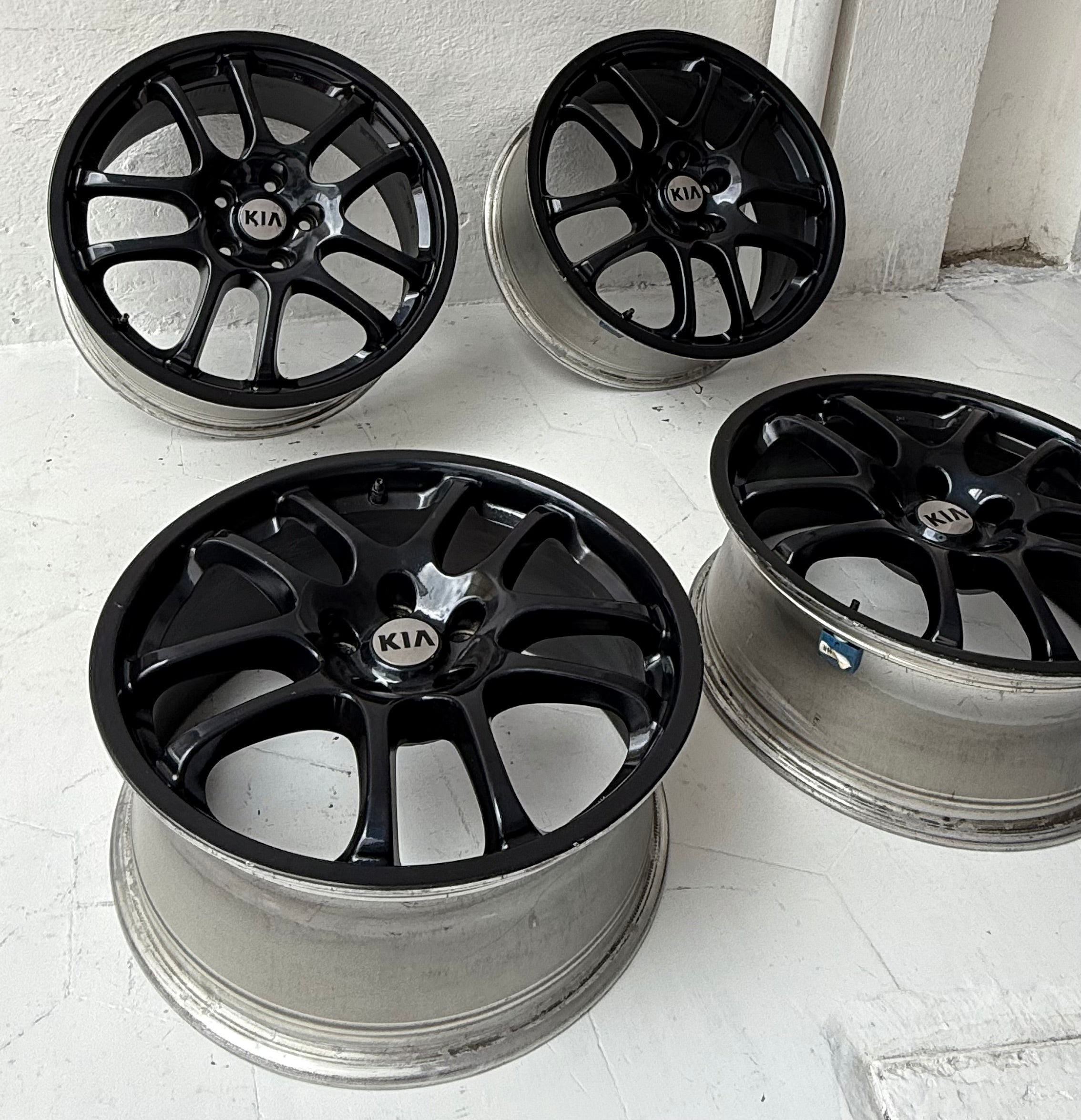 4 Rines 18” Kia Forte, Optima, K5, Sportage y Sorento – 5×114