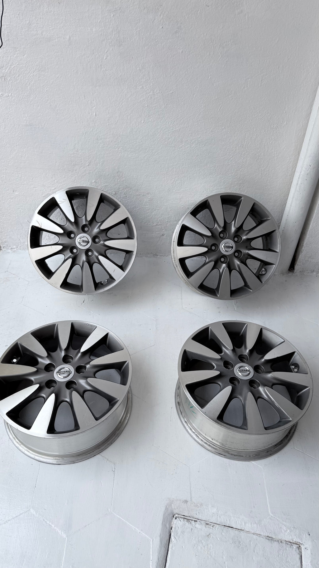 4 Rines 17” Nissan Rogue, X-Trail, Altima, Sentra y Juke – 5×114