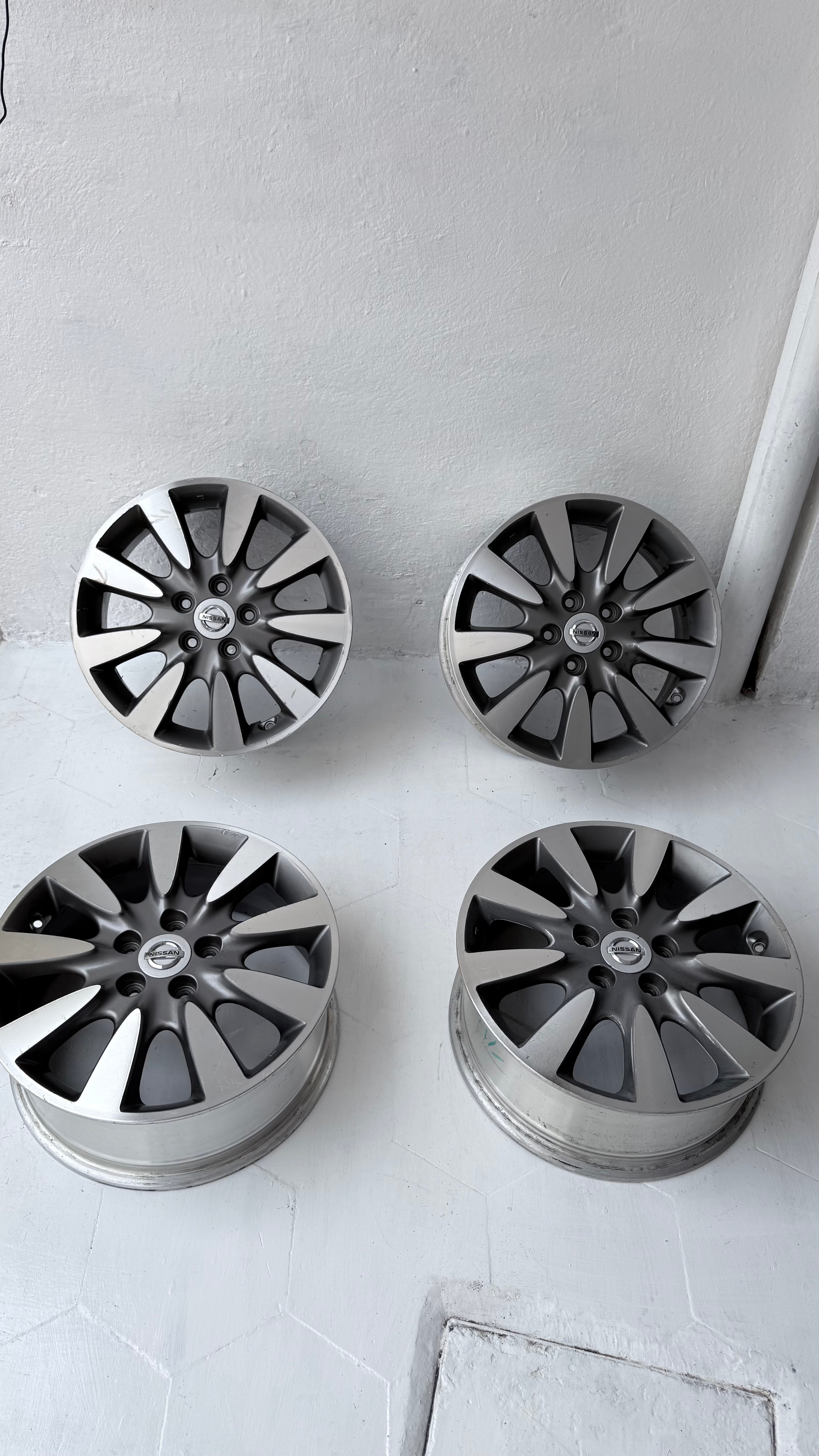 4 Rines 17” Nissan Rogue, X-Trail, Altima, Sentra y Juke – 5×114