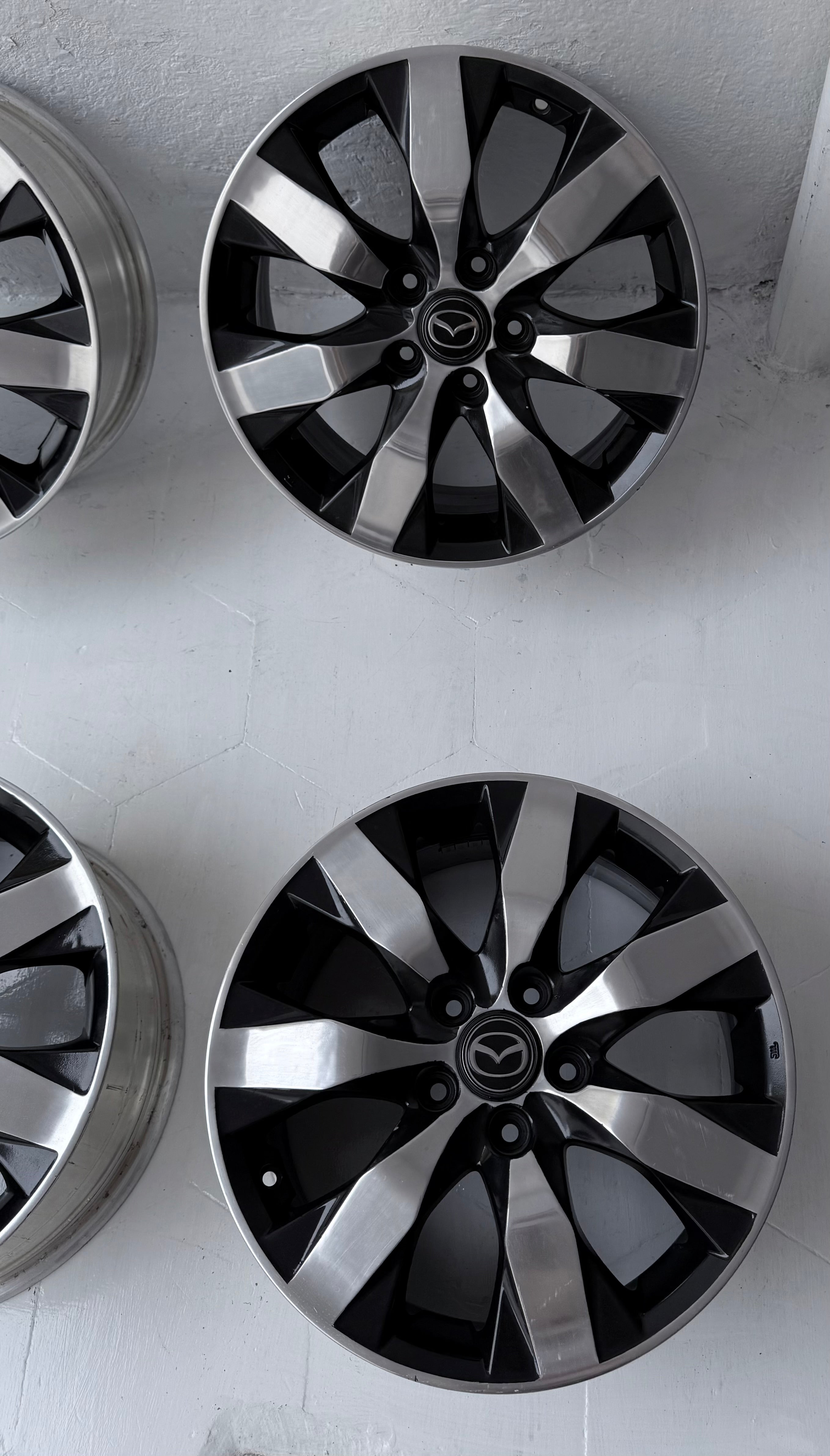 4 Rines 17” Mazda 3, Mazda 6, CX-3, CX-5 y CX-7 – 5×114