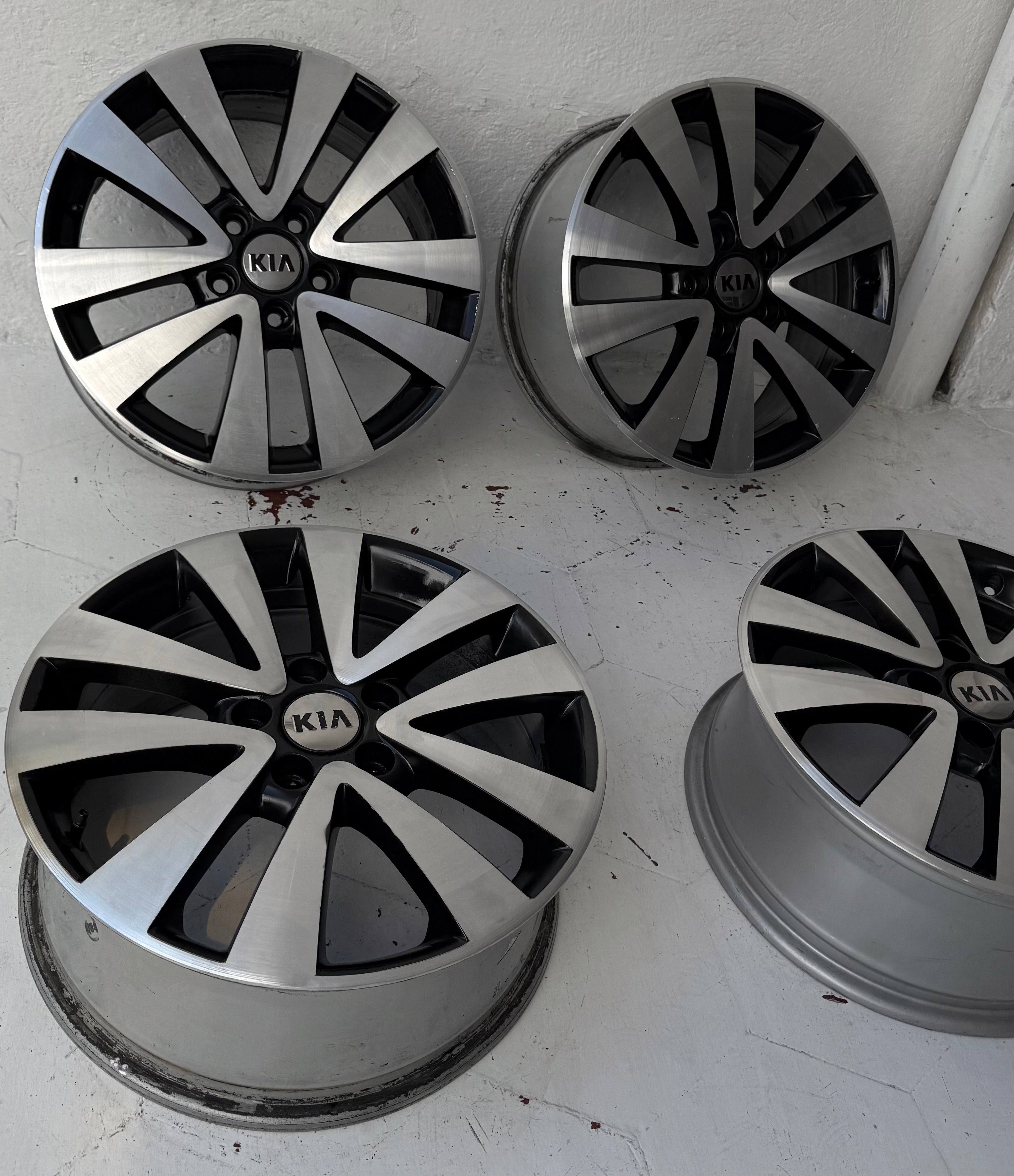 4 Rines 17” Kia – 5×114