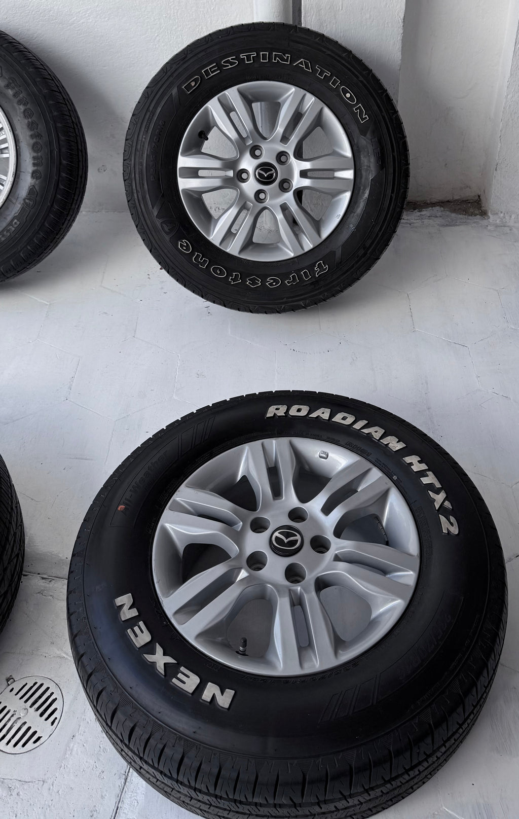 4 Rines con llantas 16” Mazda CX-3, CX-5, CX-7, CX-30 y CX-50 – 5×114