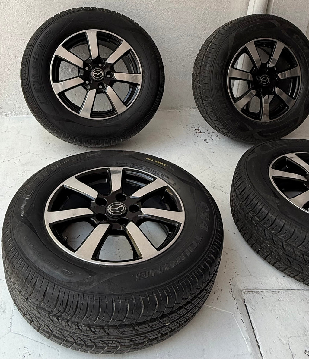 4 Rines con Llantas 16” Mazda3, Mazda6, CX-3 y CX-5 – 5×114