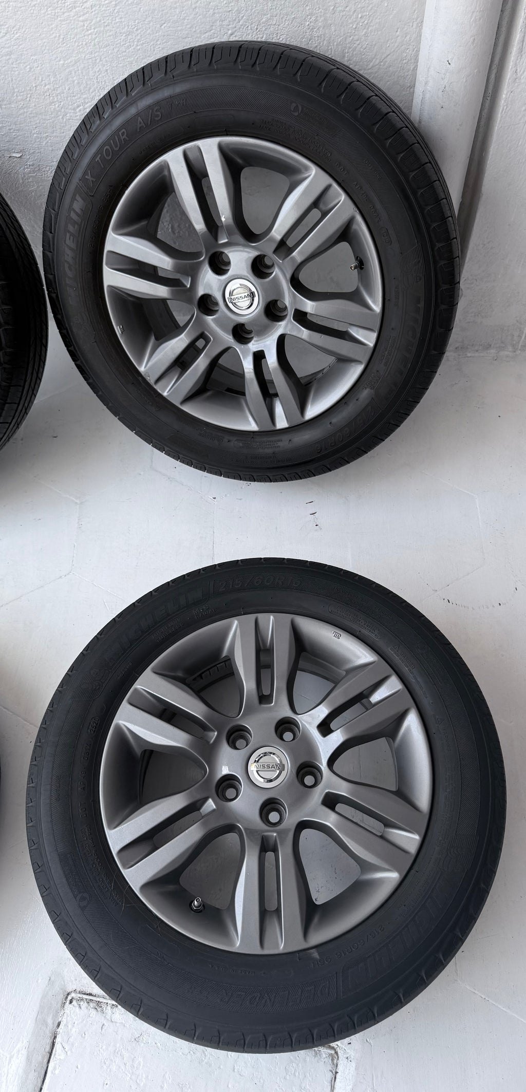 4 Rines con llantas 16” Nissan Altima, X-Trail y Sentra – 5×114