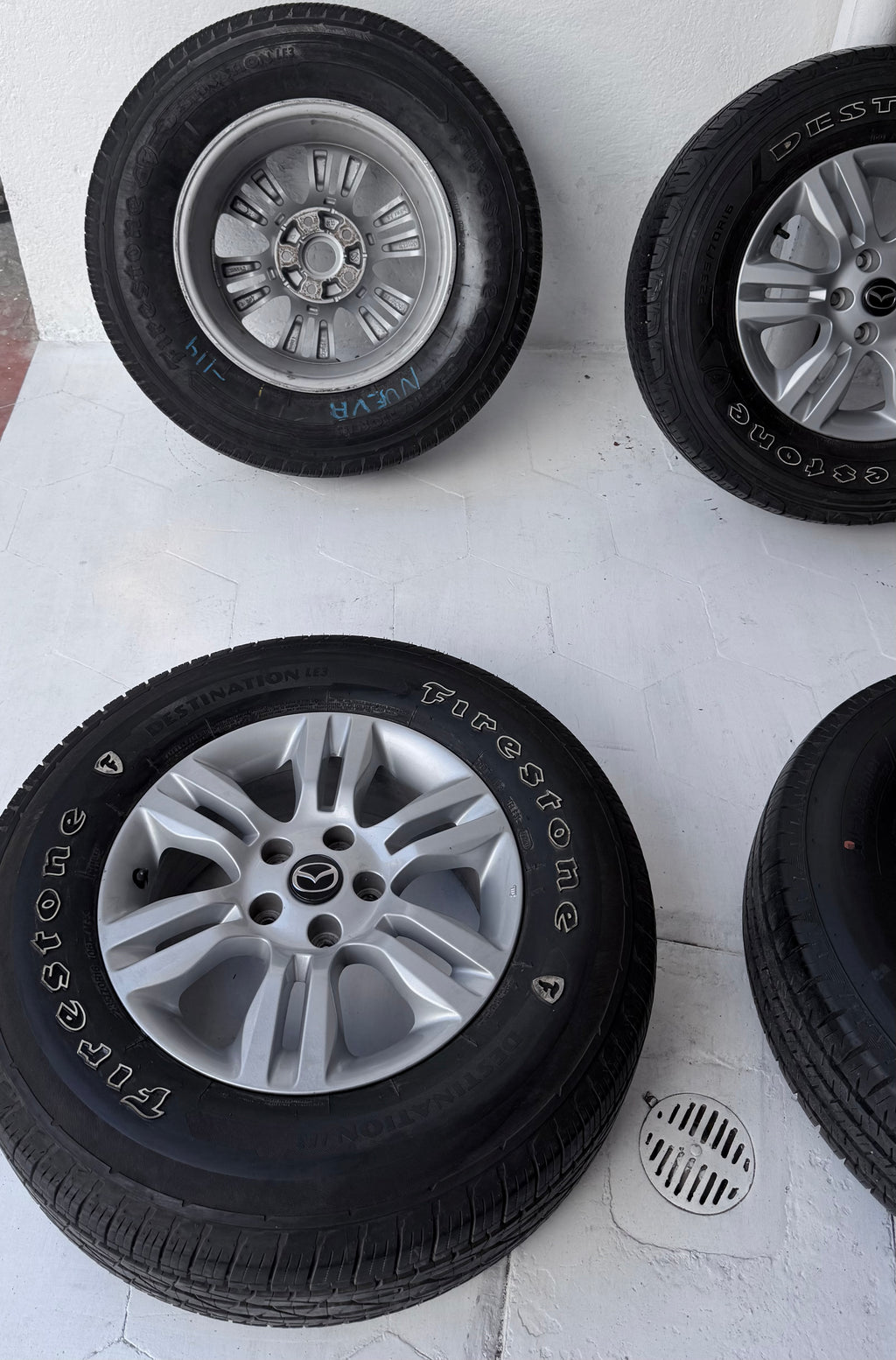 4 Rines con llantas 16” Mazda CX-3, CX-5, CX-7, CX-30 y CX-50 – 5×114