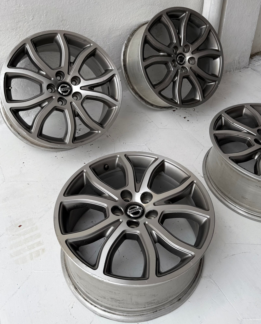 4 Rines 18” Nissan Sentra, X-Trail, Altima y Rogue – 5×114