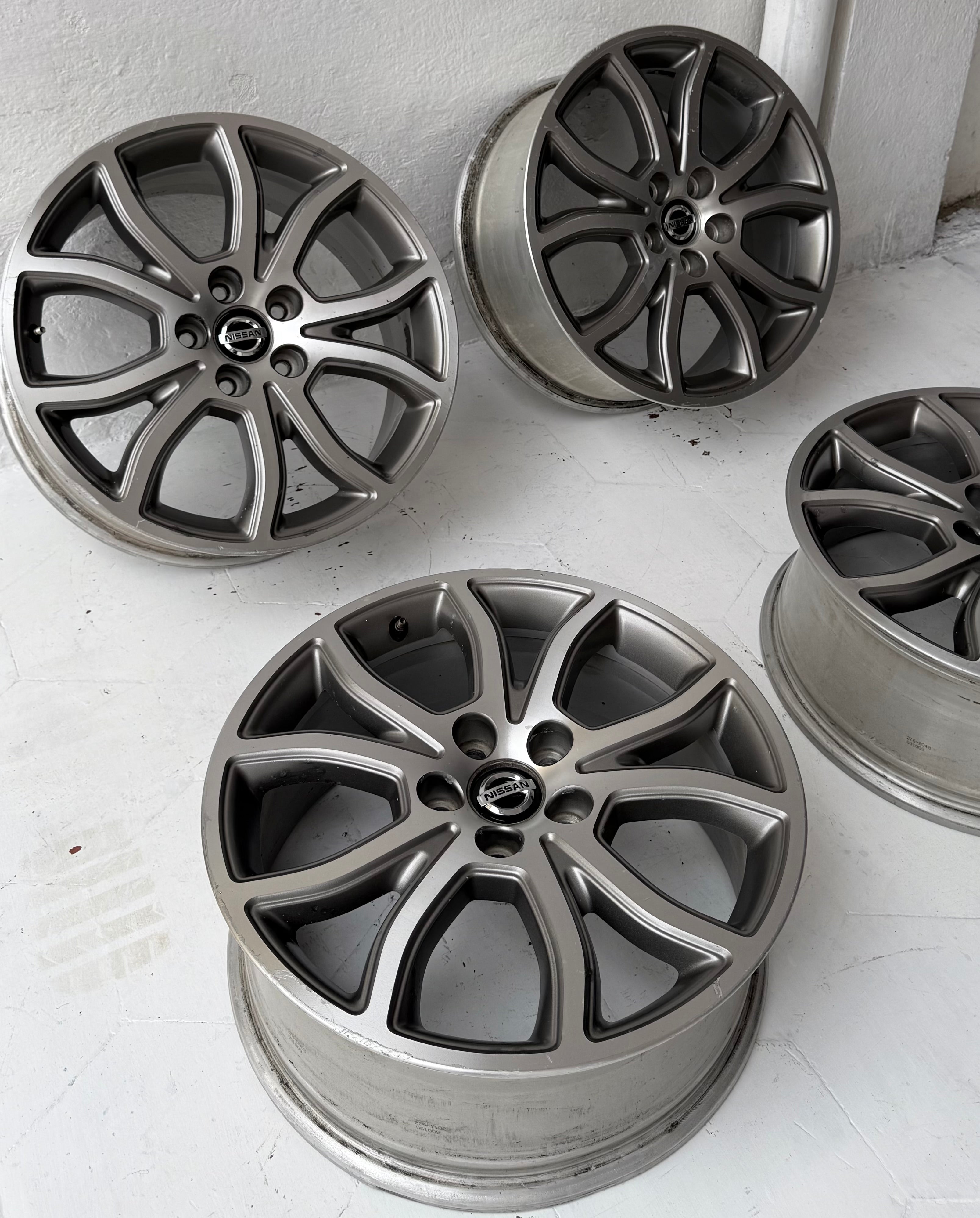 4 Rines 18” Nissan Sentra, X-Trail, Altima y Rogue – 5×114