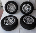 4 Rines con llantas 16” Kia Seltos, Sportage y Sorento / Hyundai Tucson, Creta, Santa Fe y Palisade – 5×114