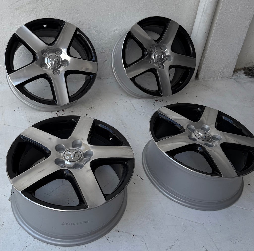 4 Rines 17” Ronal para Dodge Caravan, Voyager, 300C, Nitro y Avenger – 5×114