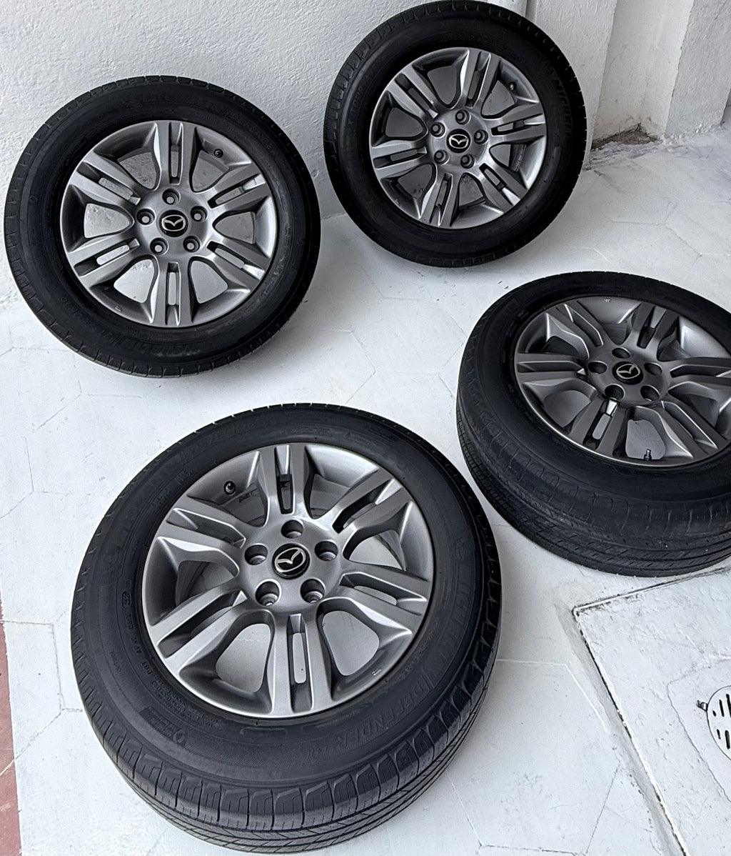 4 Rines con llantas 17” Mazda 3, Mazda 6, CX-3 y CX-5 – 5×114