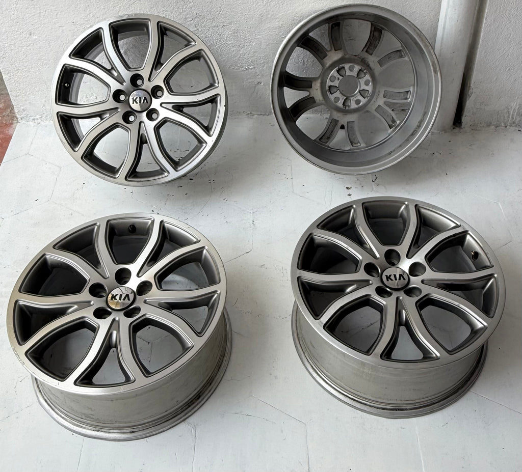 4 Rines 18” Kia Forte, Optima y Sportage – 5×114