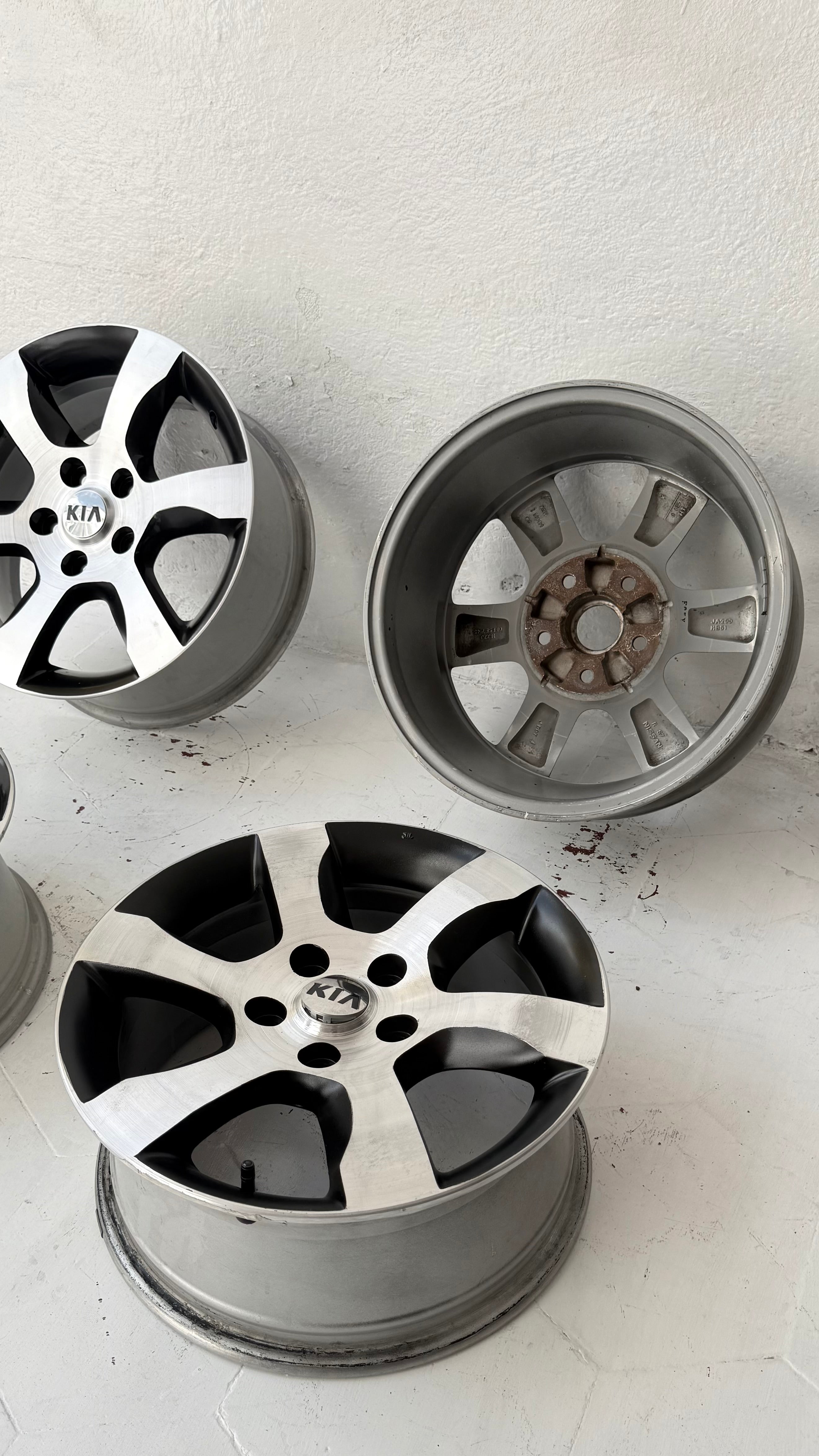 4 Rines 16” Kia Forte, Optima y Sportage – 5×114 – Modelo 2016