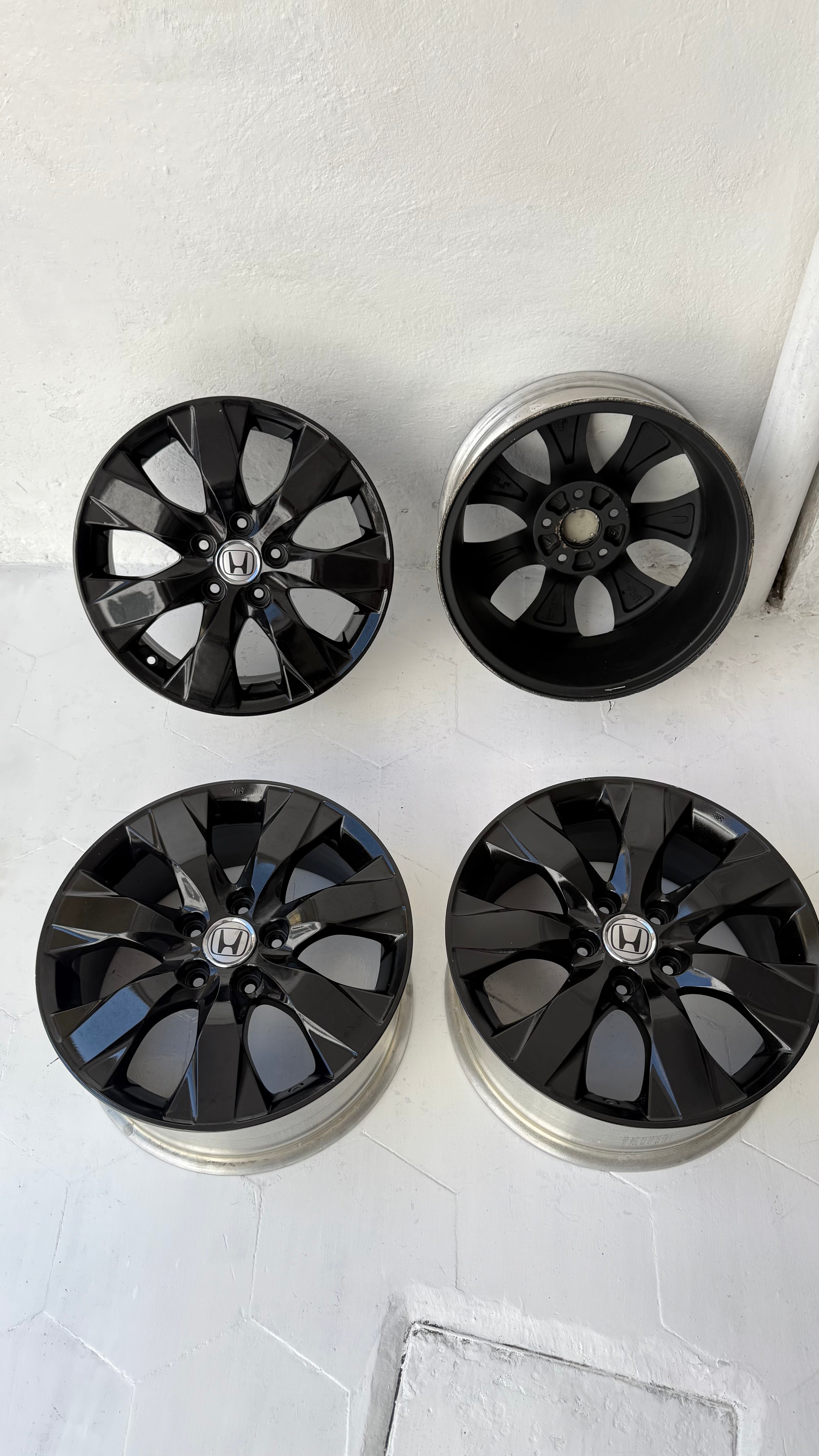 4 Rines 17” Honda CR-V, HR-V, Accord, Civic y Element Originales Seminuevos 5x114