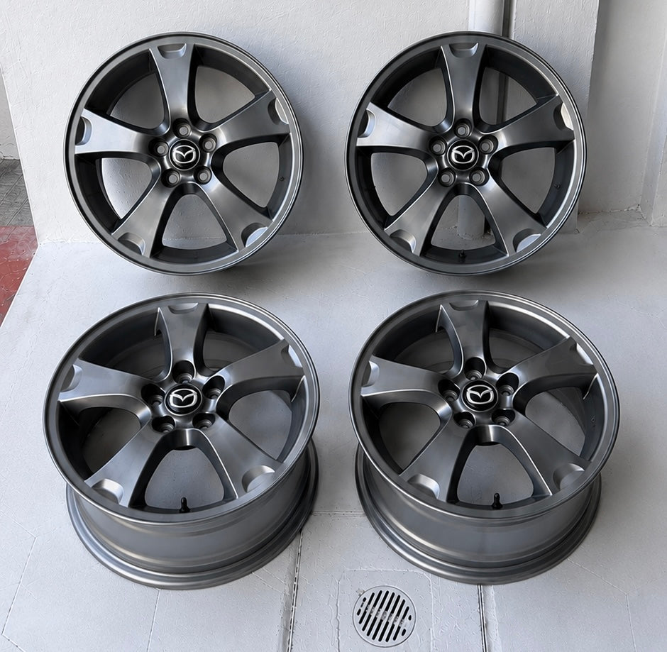 4 Rines 17” Mazda 3, Mazda 6, CX-3, CX-5 y CX-7 – 5×114