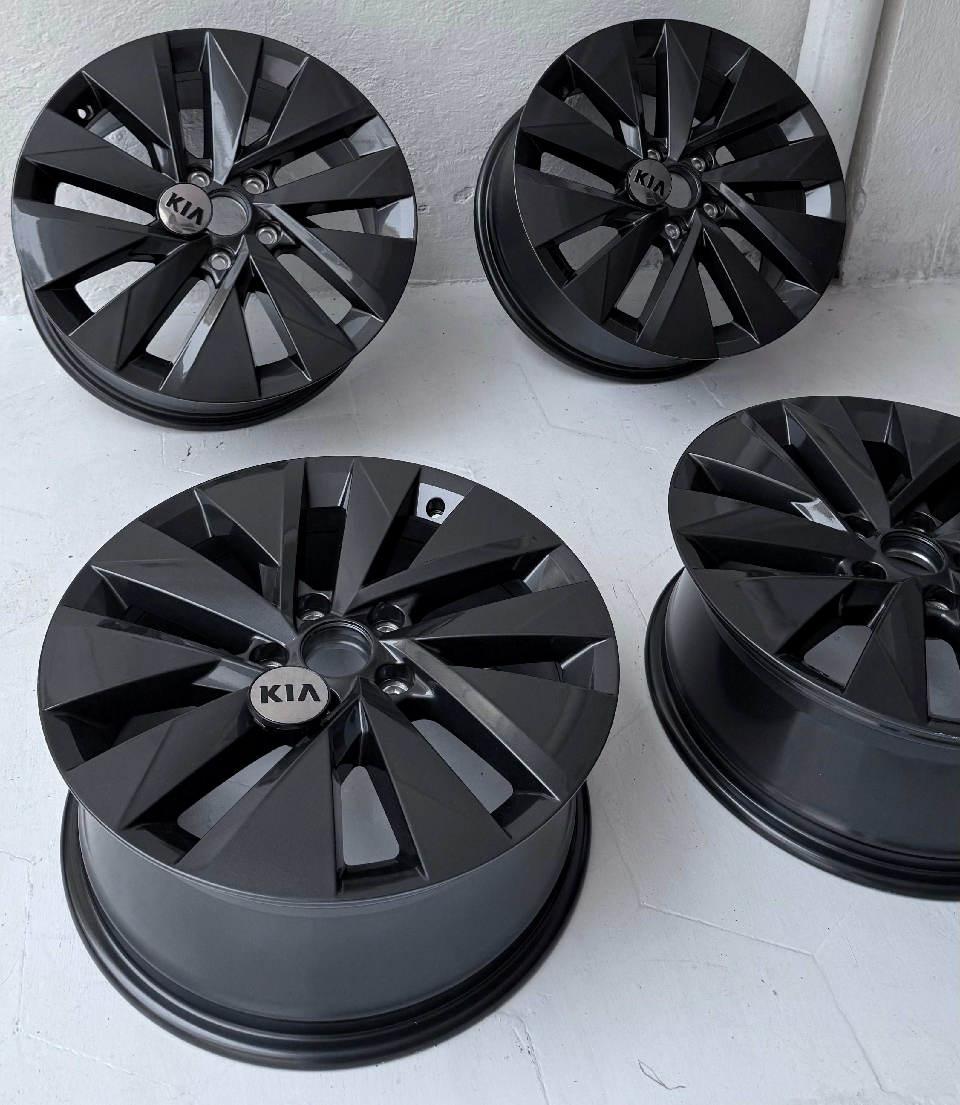 4 Rines 17” Kia Forte, Optima, Sportage y Hyundai Tucson, Creta, Elantra y Solesta – 5×114