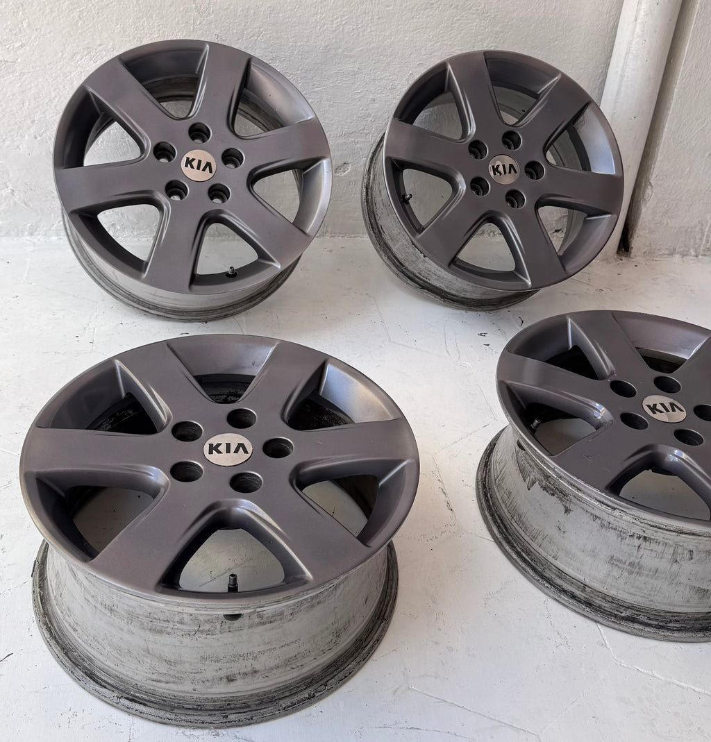 4 Rines 16” Kia Forte Optima 5x114 Originales Nunca Reparados