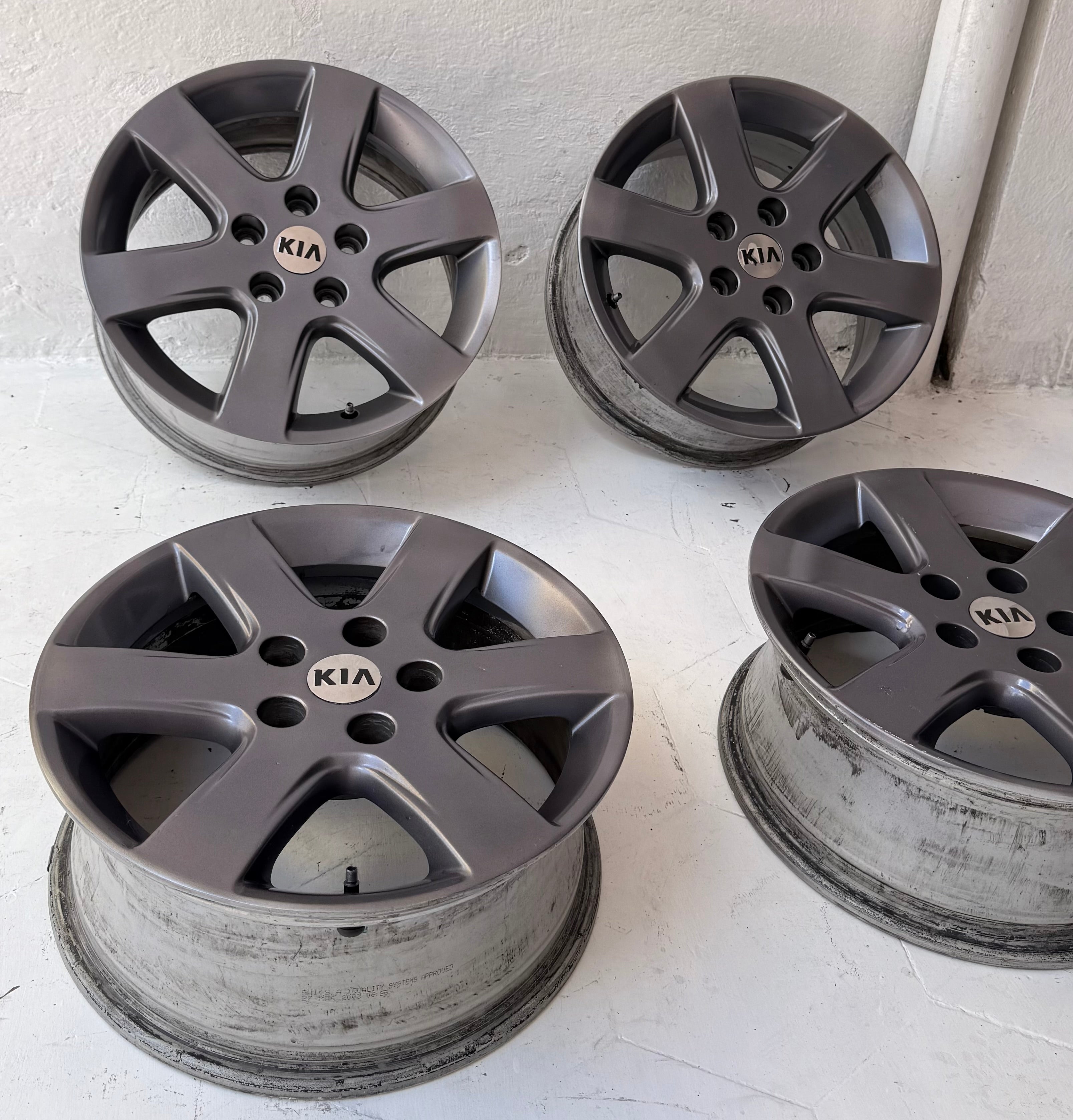 4 Rines 16” Kia Forte Optima 5x114 Originales Nunca Reparados