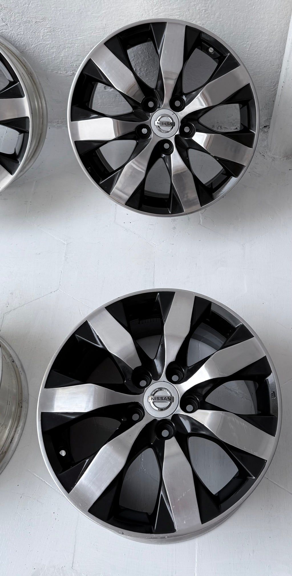 4 Rines 17” Nissan Rogue, X-Trail, Altima, Sentra y Juke – 5×114