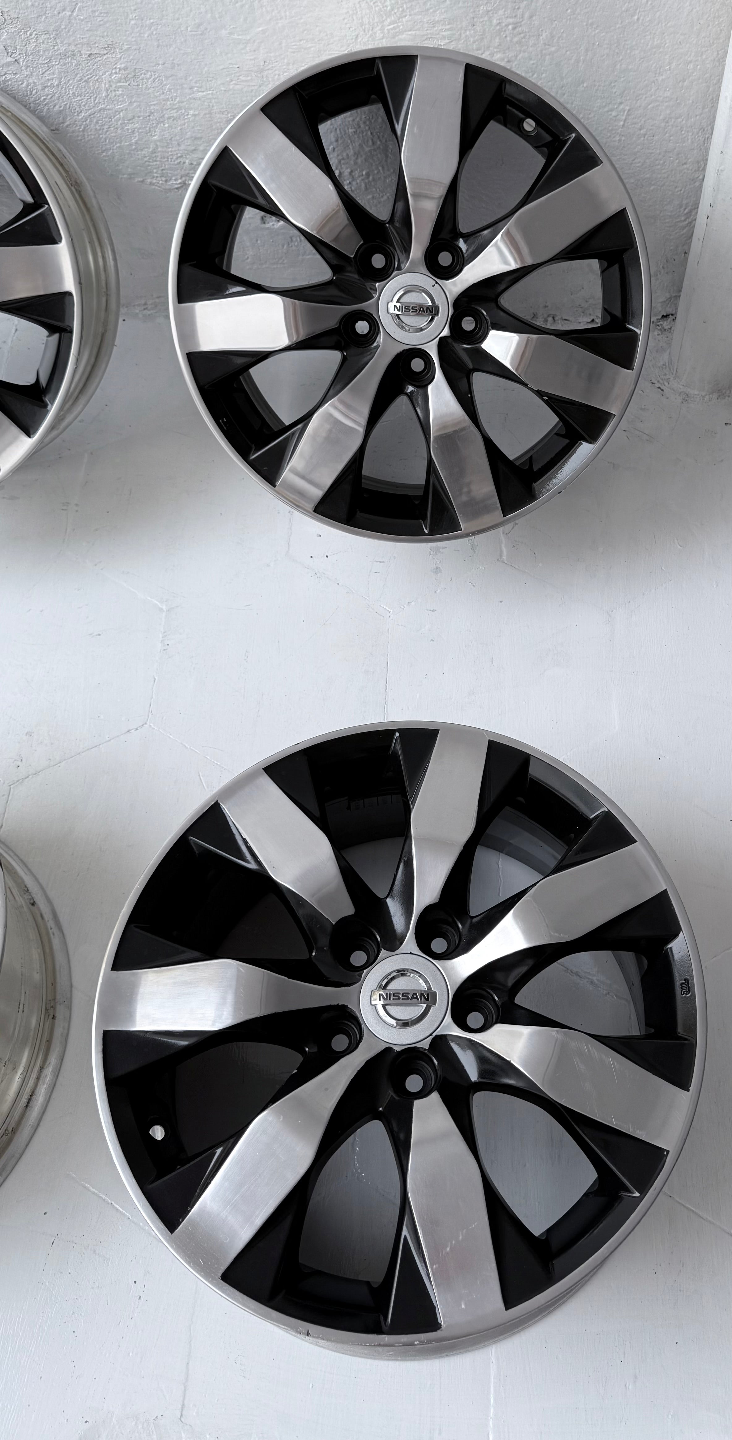 4 Rines 17” Nissan Rogue, X-Trail, Altima, Sentra y Juke – 5×114