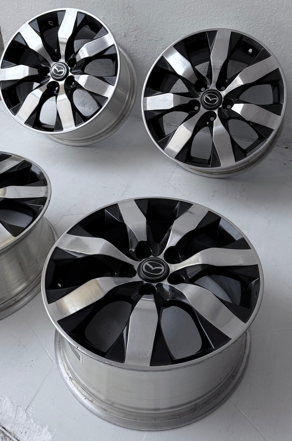4 Rines 17” Mazda 3, Mazda 6, CX-3, CX-5 y CX-7 – 5×114