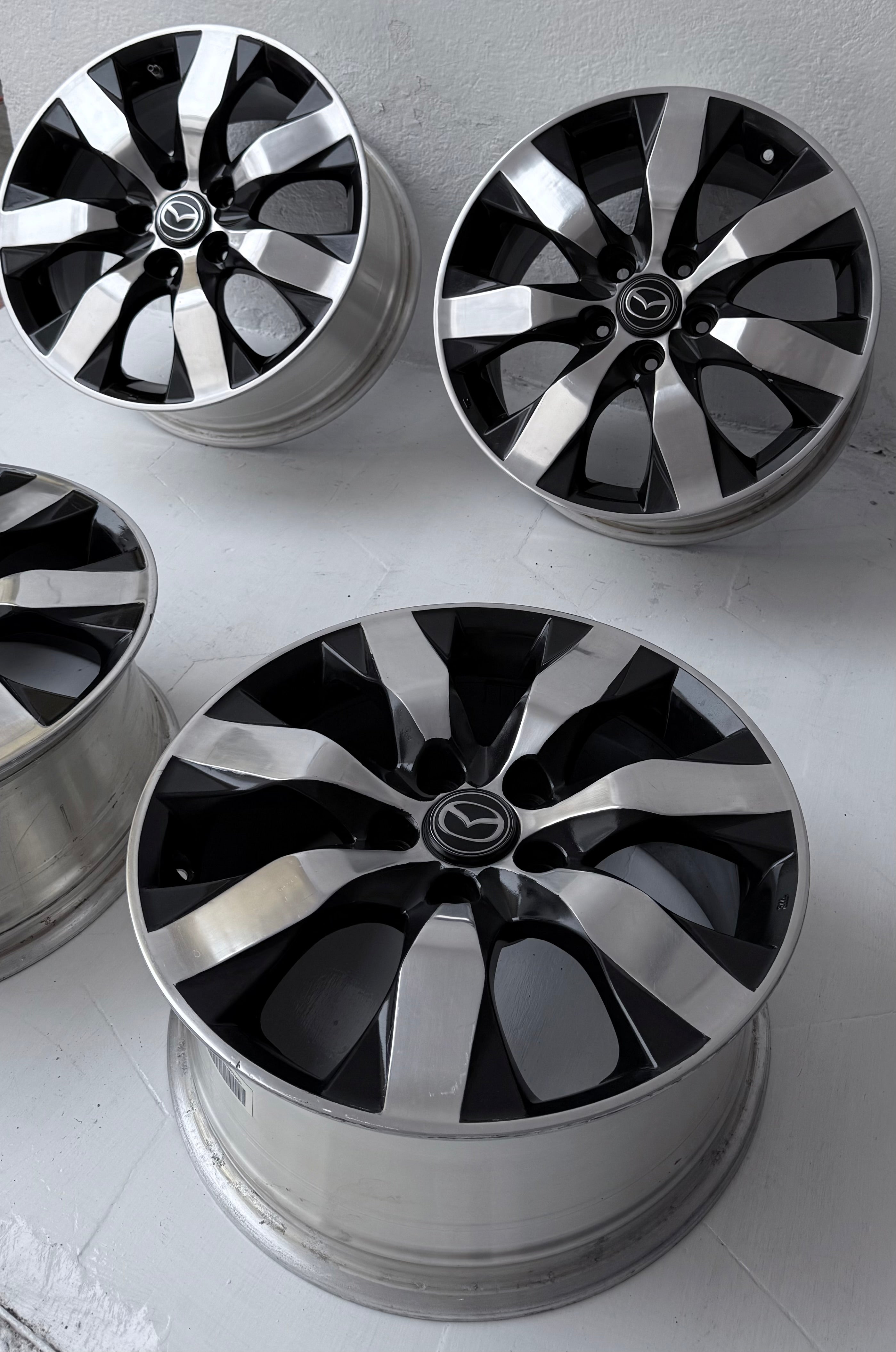 4 Rines 17” Mazda 3, Mazda 6, CX-3, CX-5 y CX-7 – 5×114