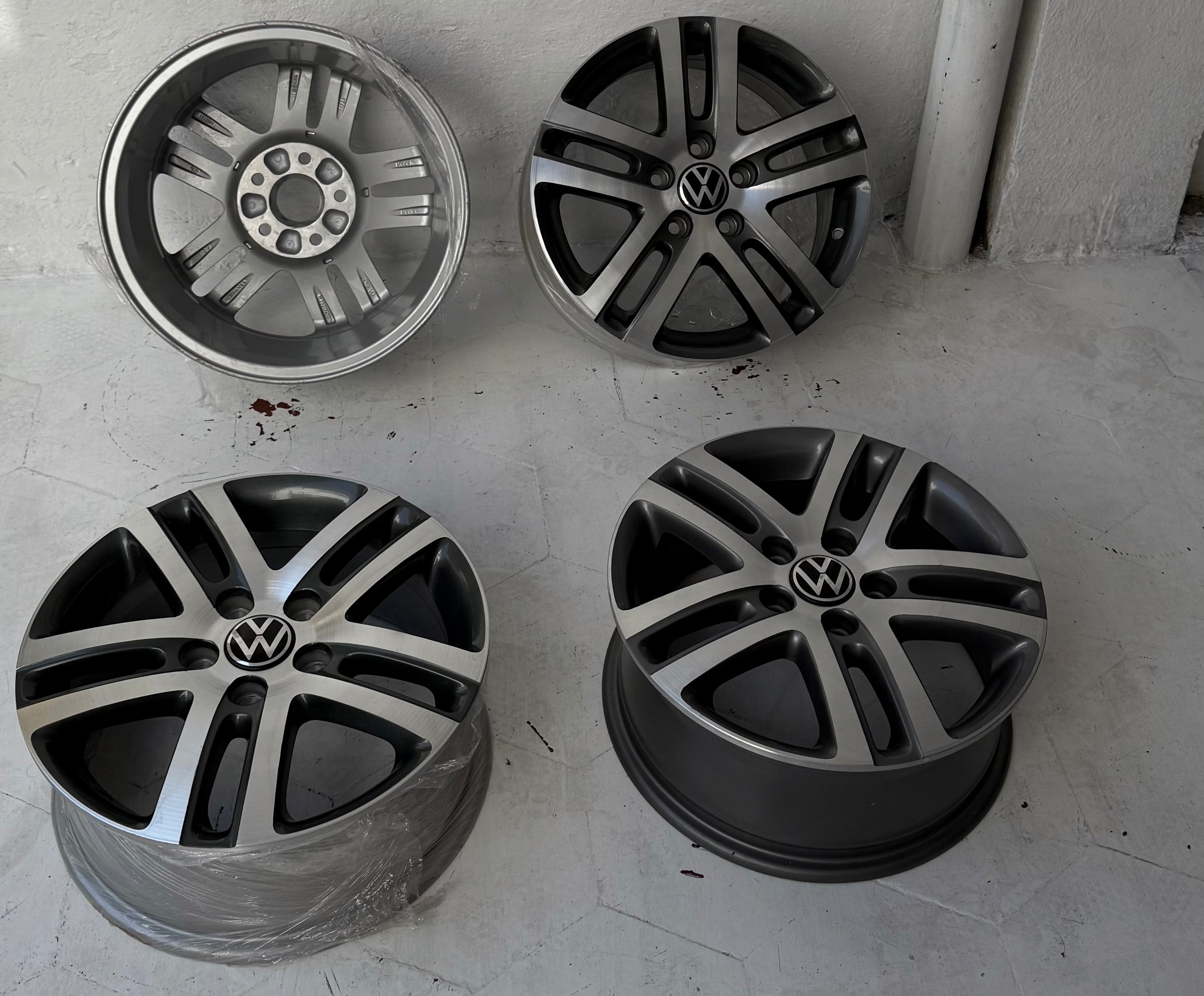 4 Rines 16” Volkswagen Golf y Jetta MK6, MK7 – 5×112