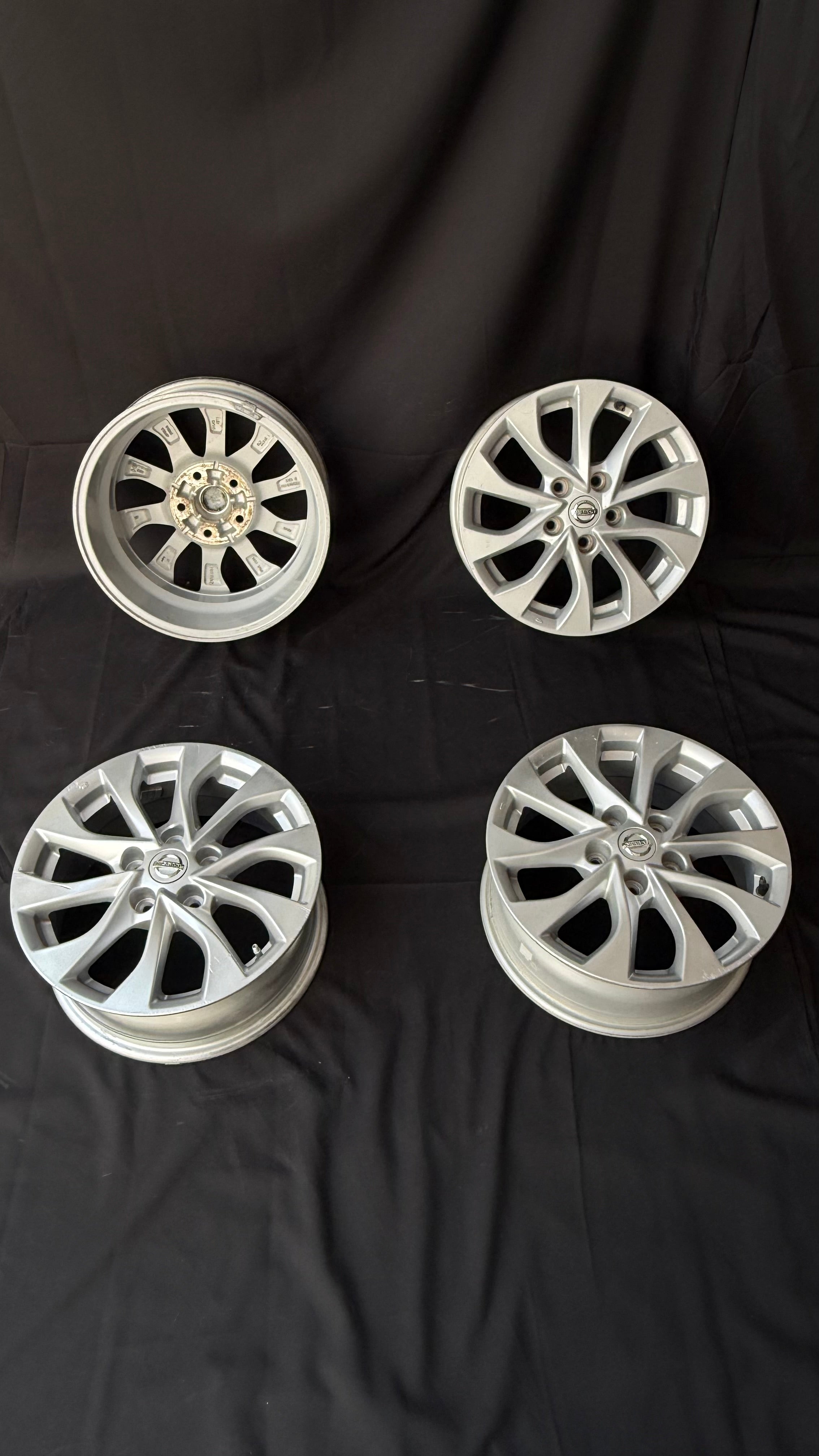 4 Rines 16” Nissan Sentra / X-Trail / Altima Originales