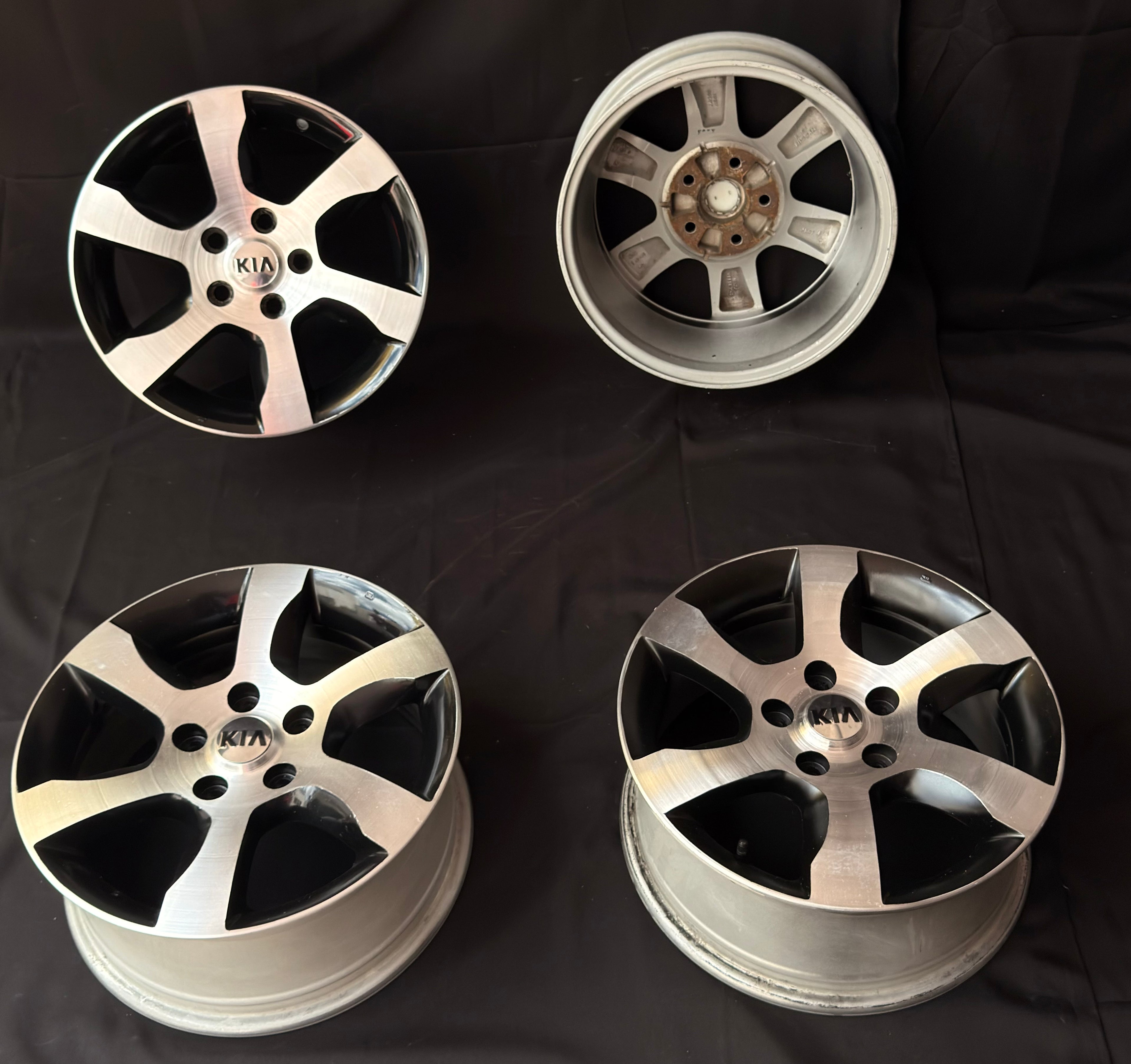 4 Rines 16” Kia Forte y Optima – 5×114