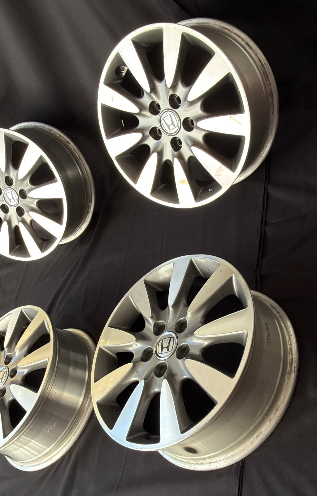 4 Rines 17” Honda Accord, Civic, CR-V, HR-V y Element – 5×114