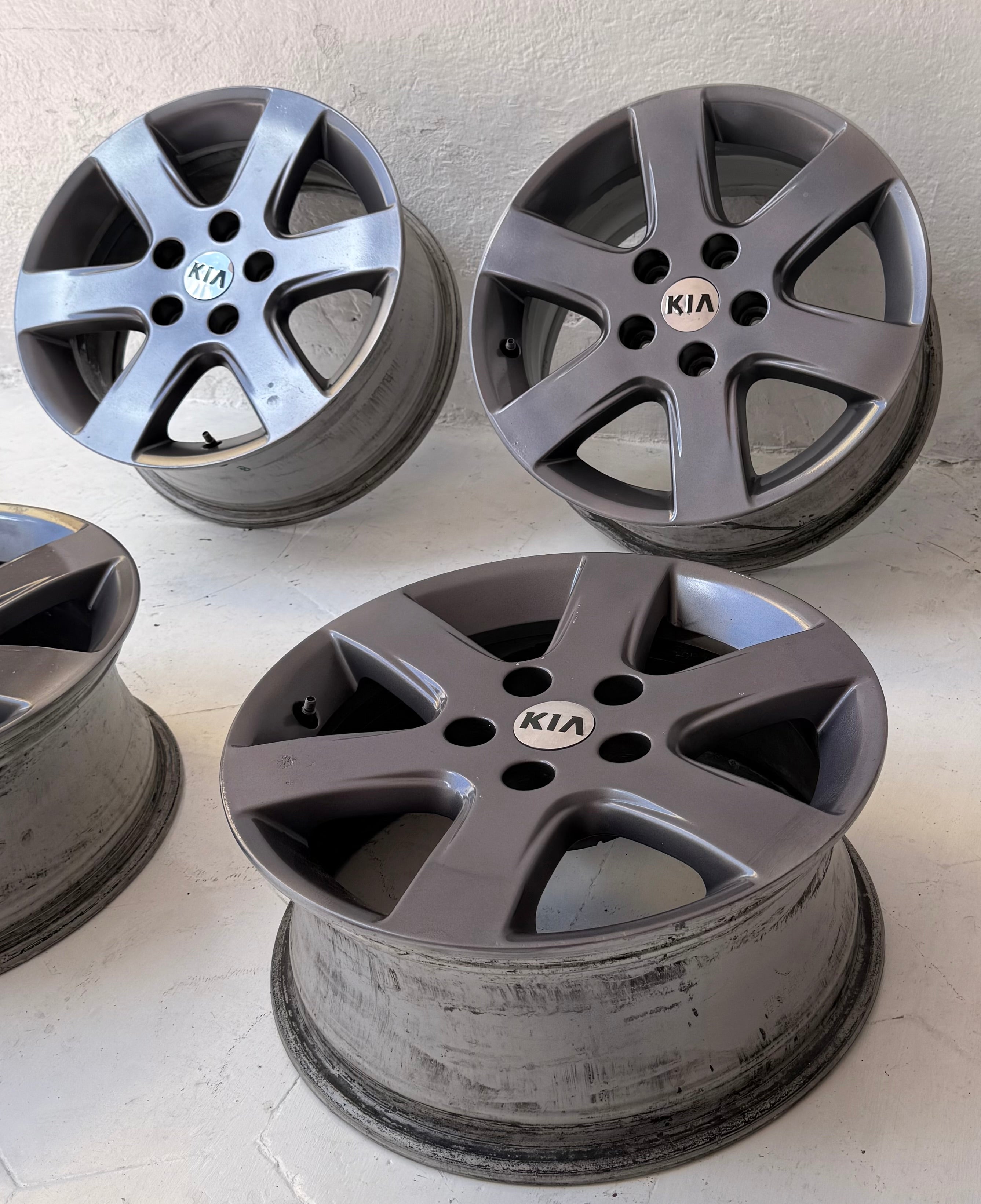 4 Rines 16” Kia Forte Optima 5x114 Originales Nunca Reparados