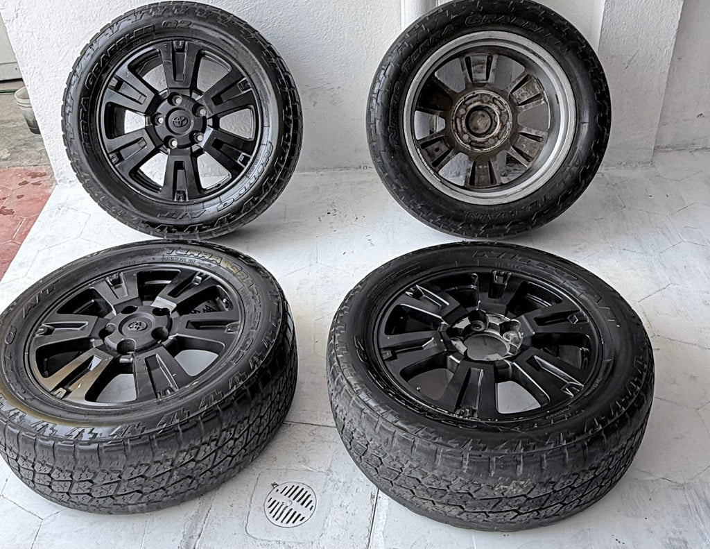 4 Rines con llantas 20” Toyota Tundra – 5×150