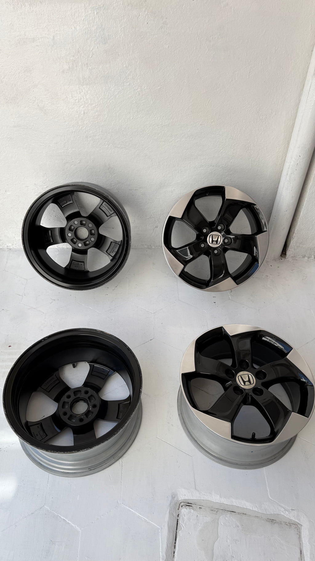 4 Rines 17” Honda CR-V, HR-V, Accord, Civic y Element Originales Seminuevos 5x114