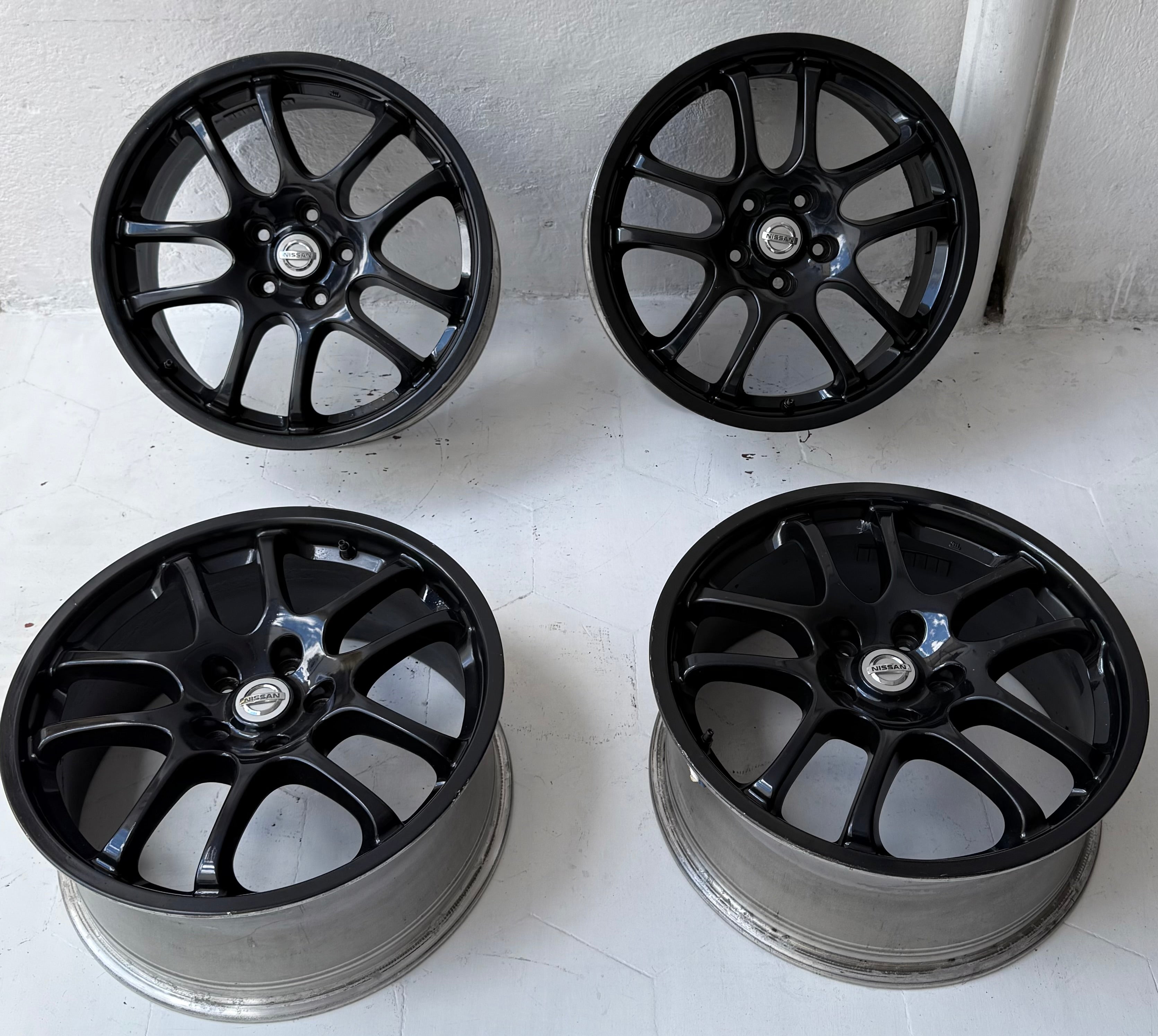 4 Rines 18” Nissan Altima, Sentra, Maxima, X-Trail, Rouge, Murano  – 5×114