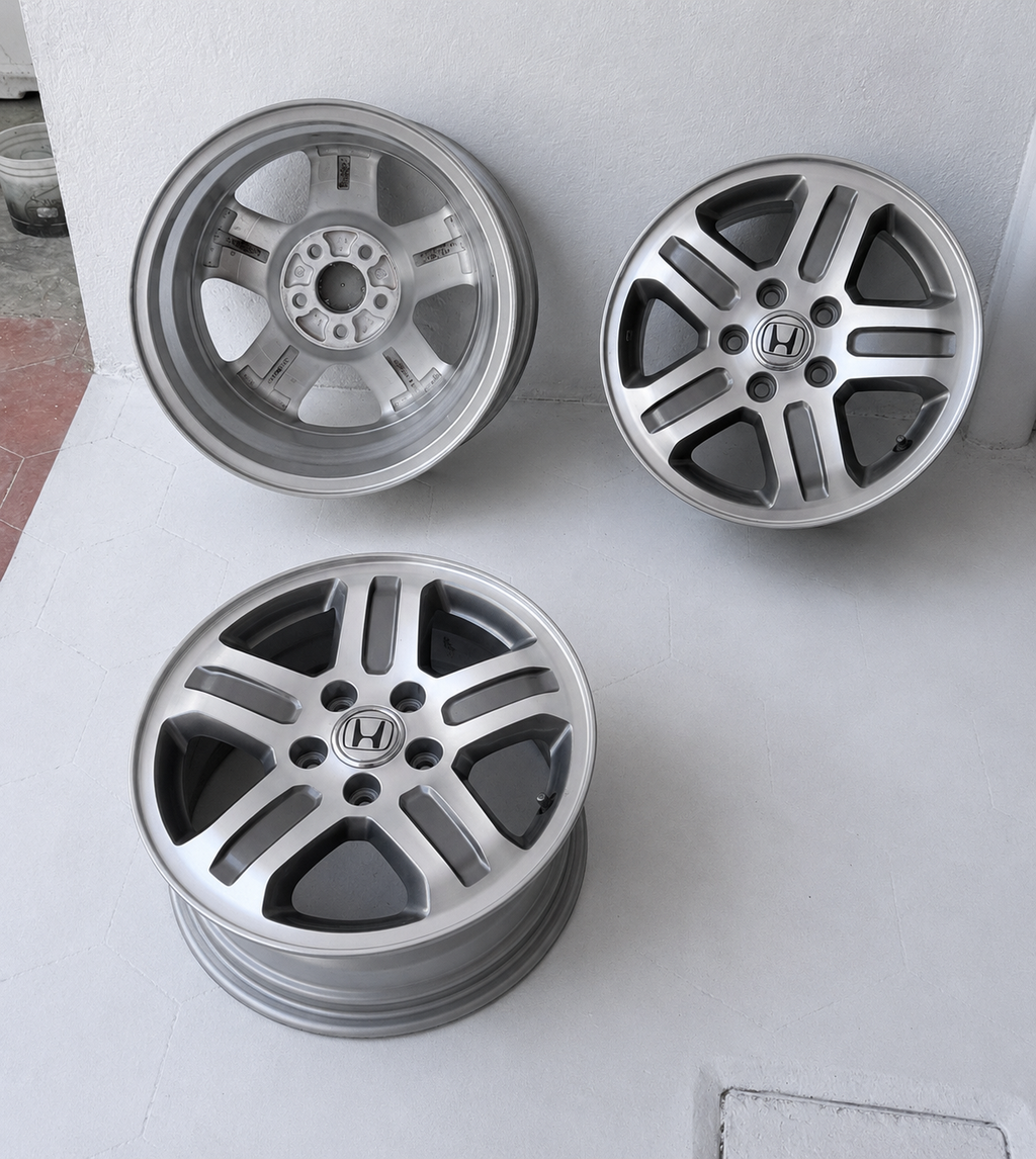 4 Rines 16” Honda CR-V, HR-V, Civic y Accord – 5×114