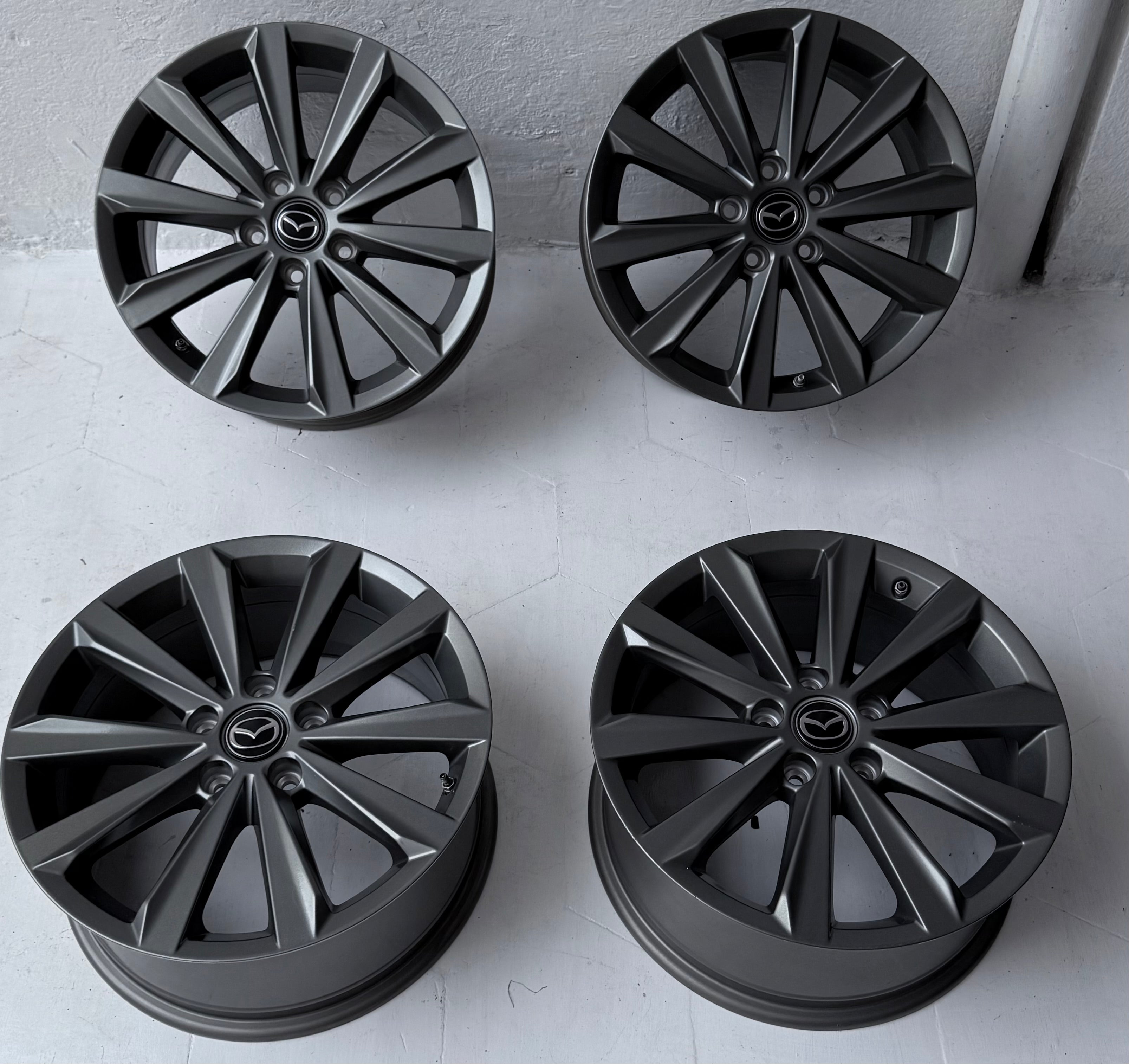 4 Rines 17” Mazda 3, Mazda 6, CX-3, CX-5 y CX-7 – 5×114