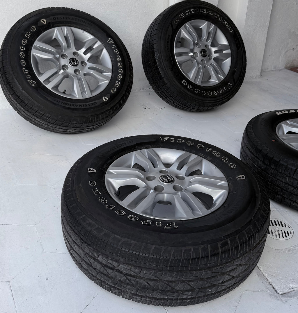 4 Rines con llantas 16” Honda HR-V, CR-V, Civic y Accord – 5×114