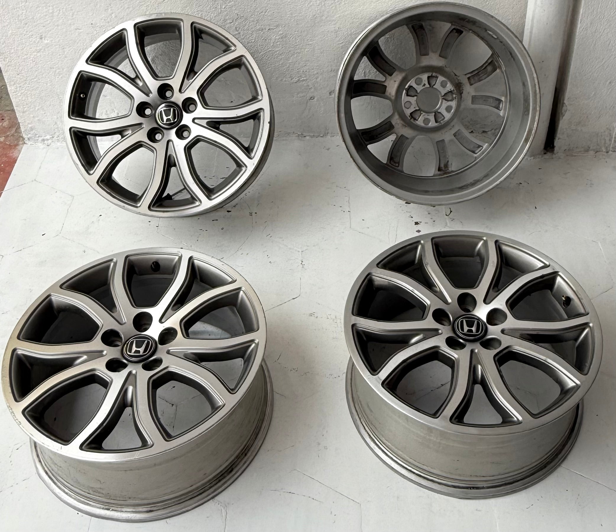 4 Rines 18” Honda CR-V, Accord, Civic y HR-V – 5×114