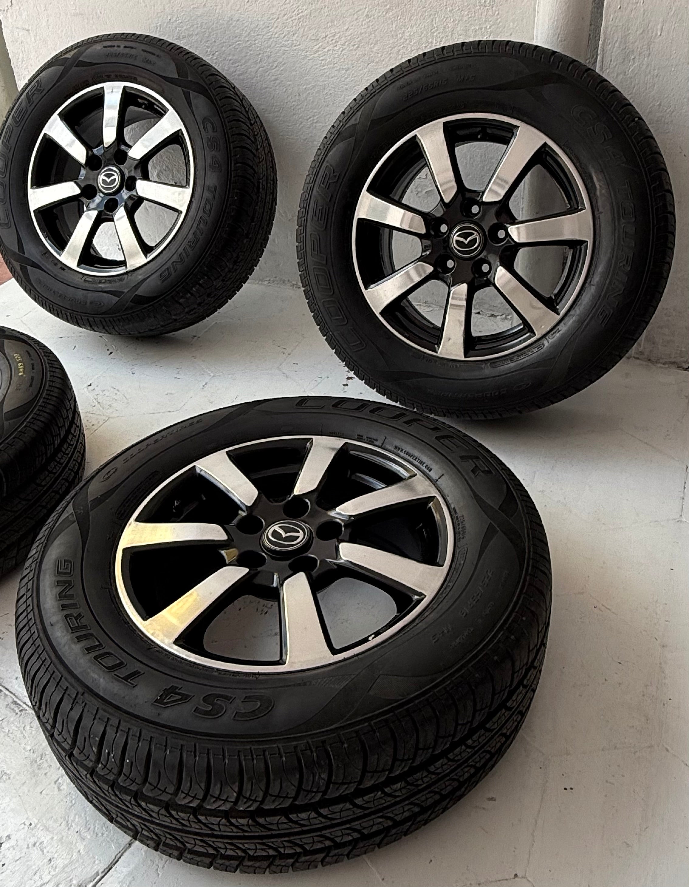 4 Rines con Llantas 16” Mazda3, Mazda6, CX-3 y CX-5 – 5×114