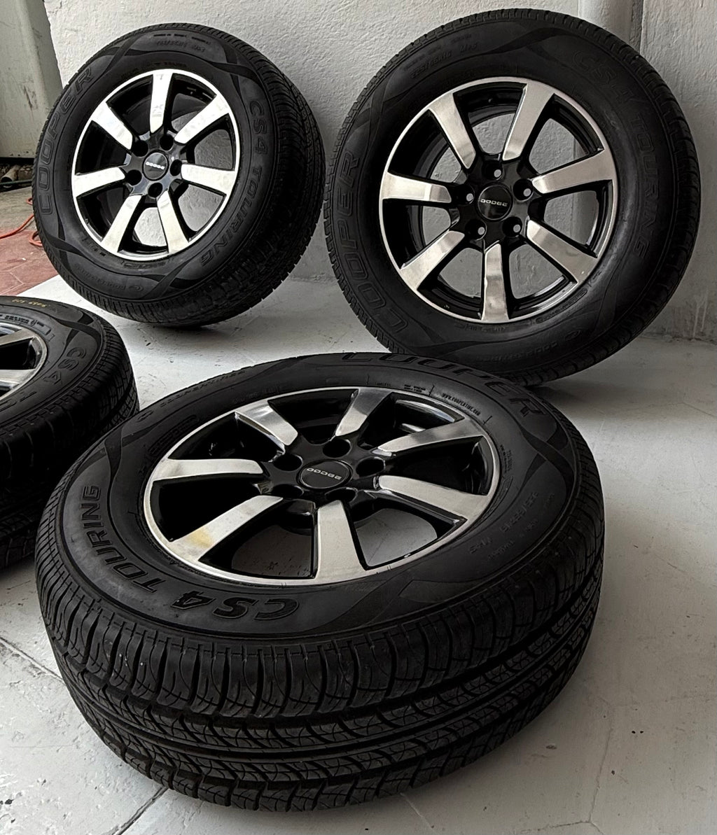 4 Rines y Llantas 16” Dodge Caravan, Voyager, Nitro, Jeep Liberty, Compass y Patriot – 5×114