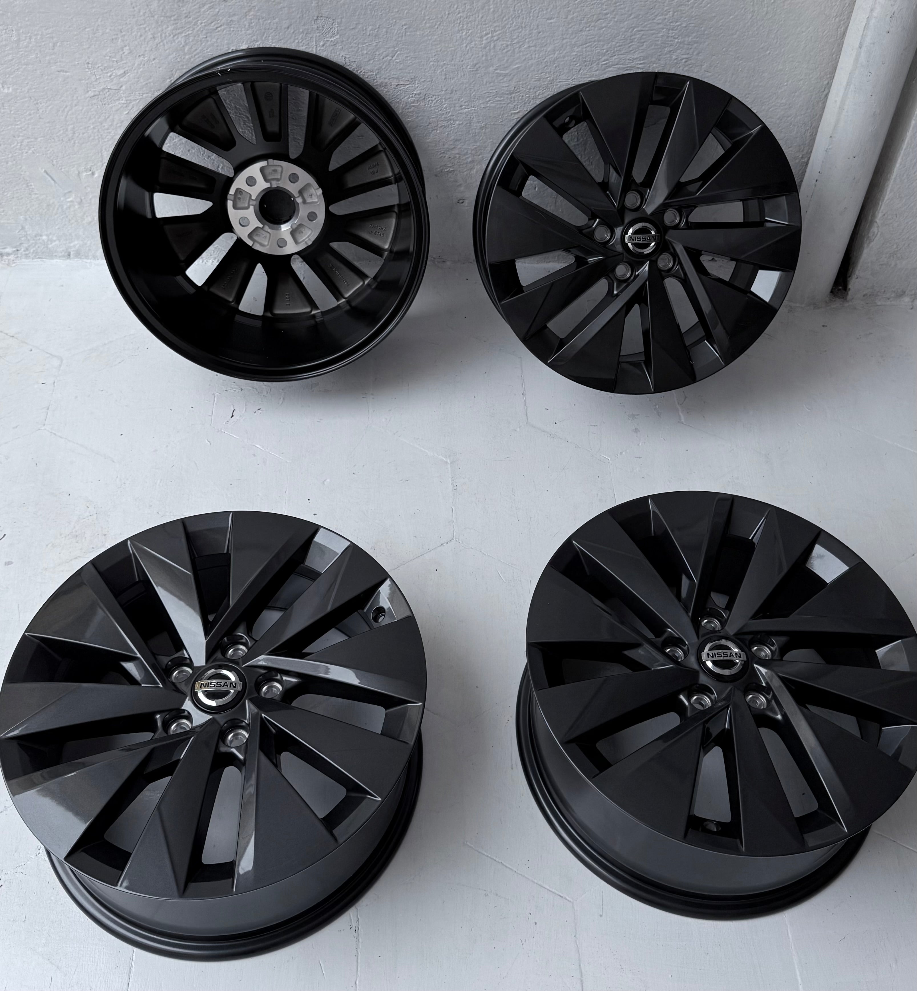 4 Rines 17” Nissan Rogue, X-Trail, Altima, Sentra y Juke – 5×114